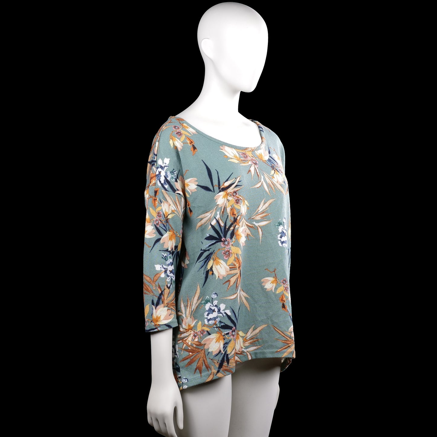 Tunic - Sage & Beige - Size M