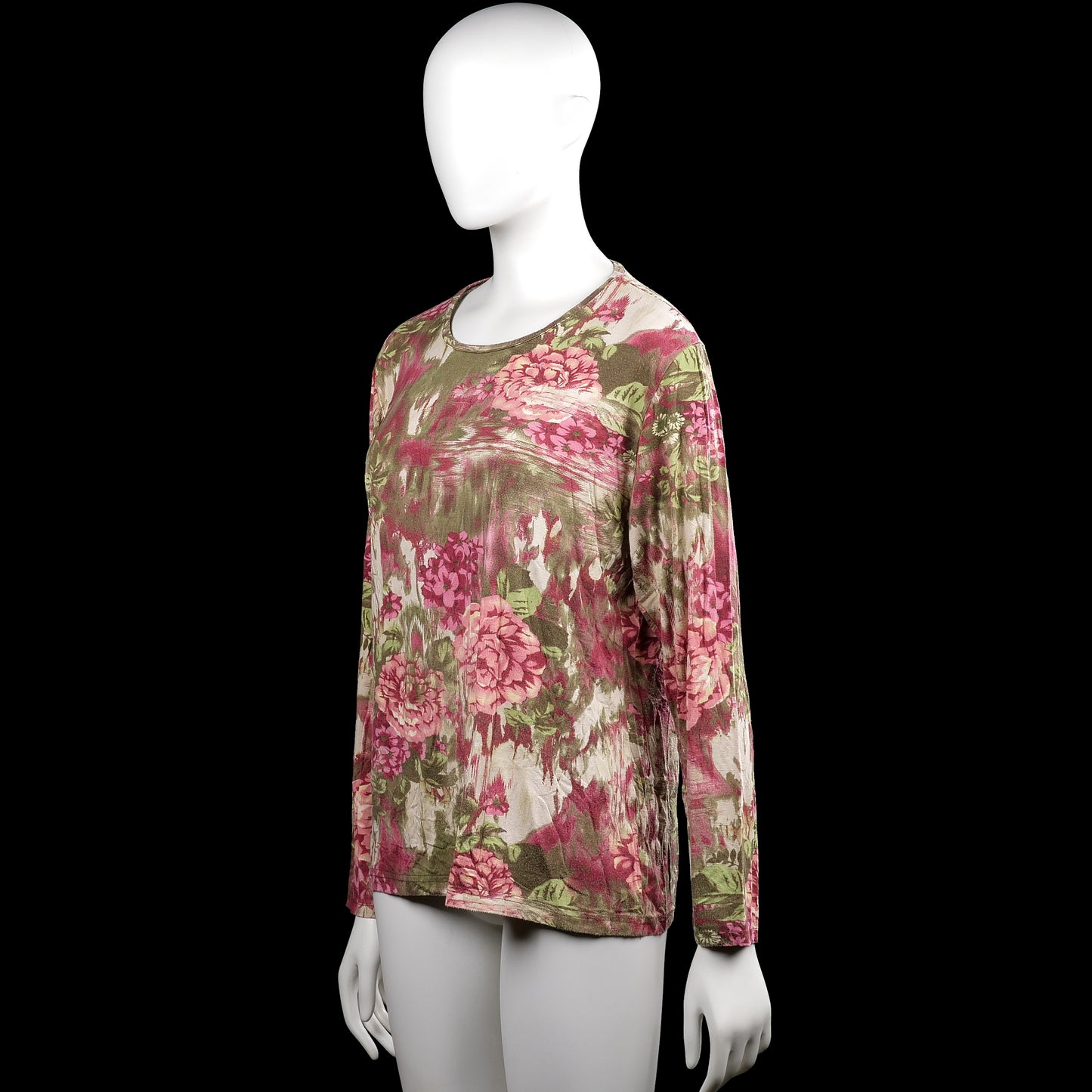 Long-sleeve top - Multicolored - Size XL