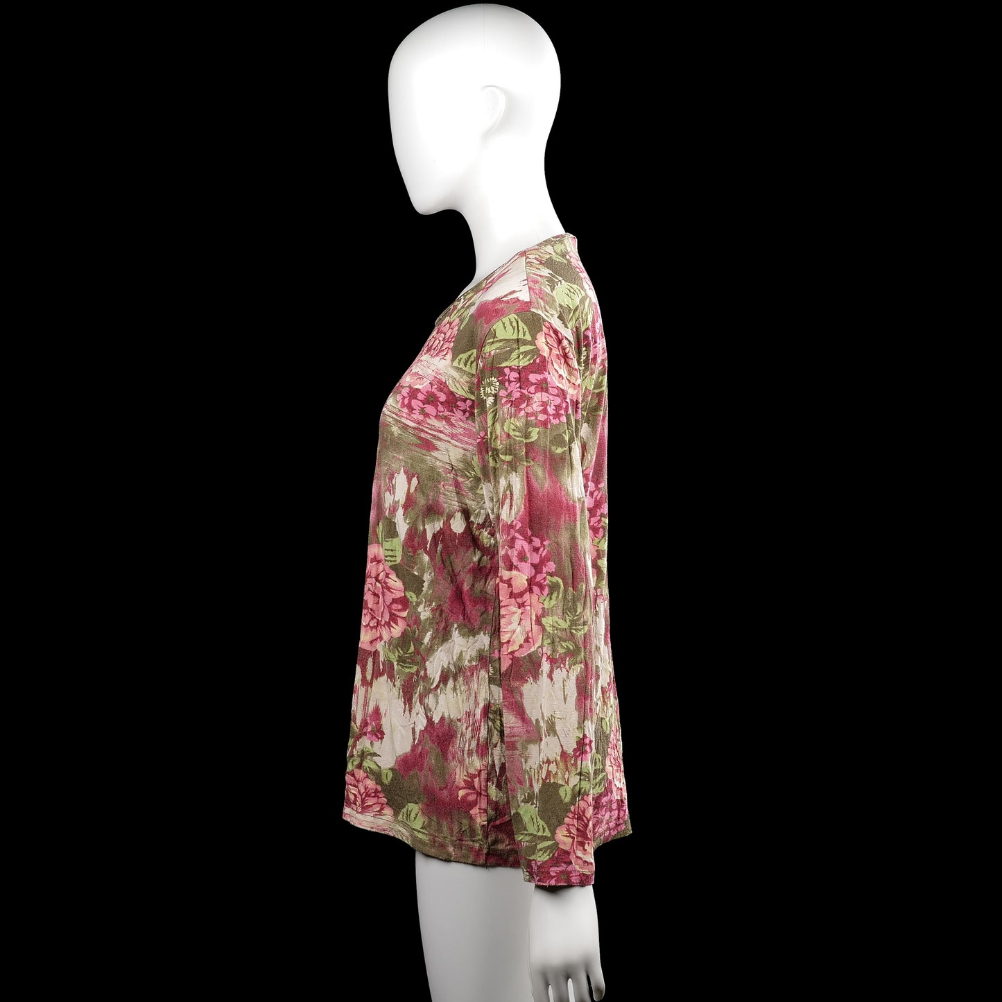 Long-sleeve top - Multicolored - Size XL
