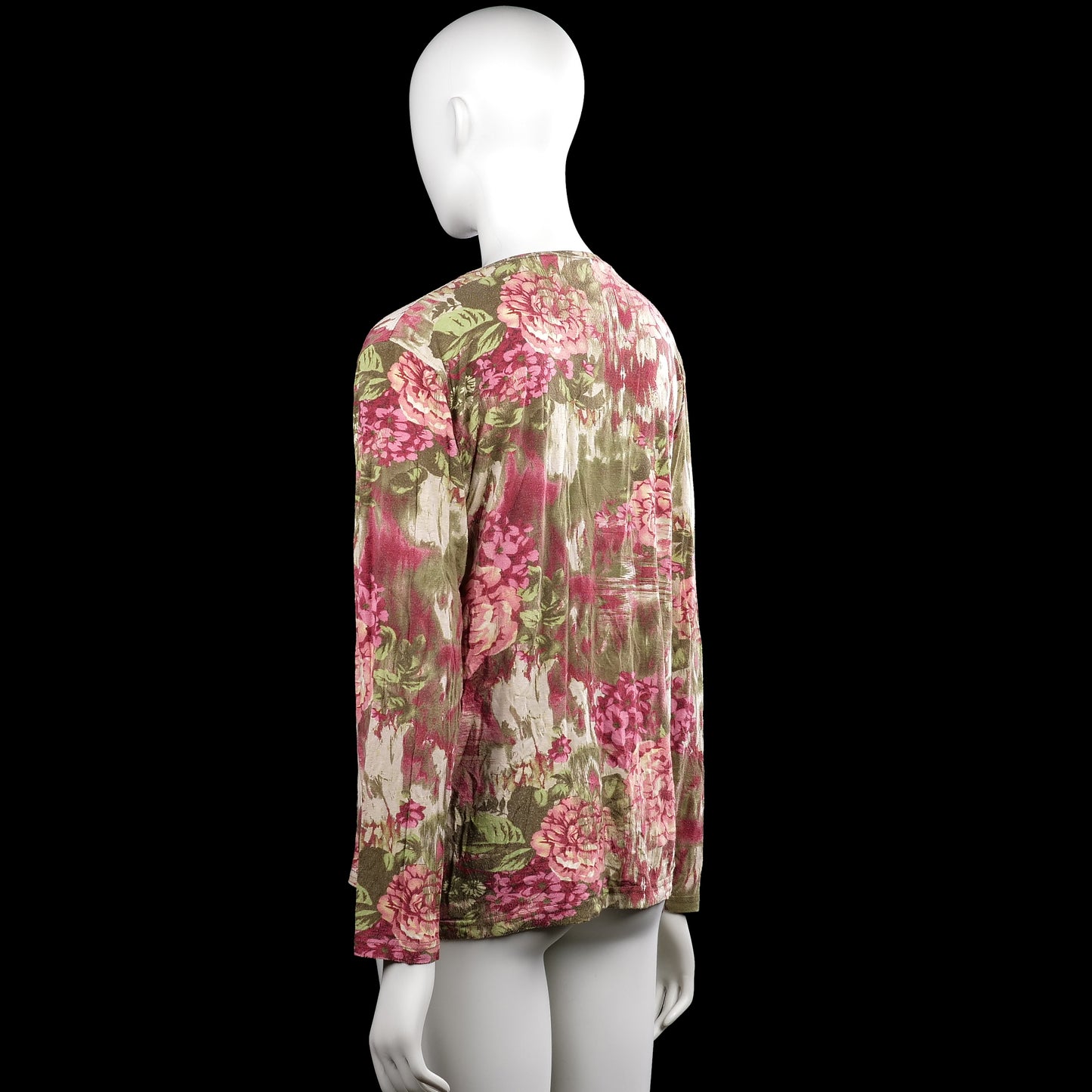Long-sleeve top - Multicolored - Size XL