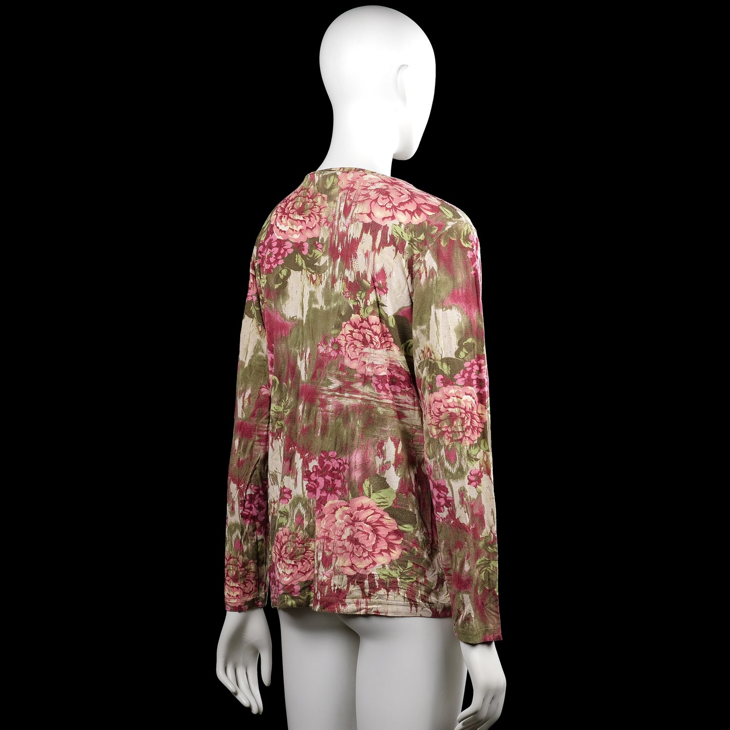Long-sleeve top - Multicolored - Size XL
