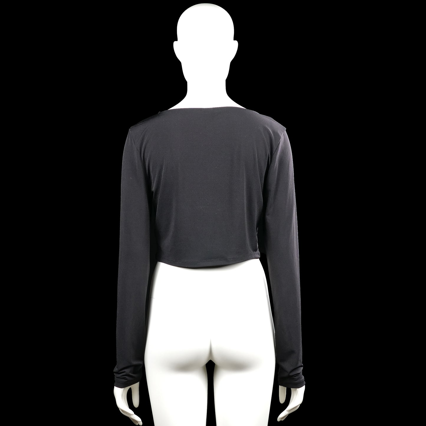 Long-sleeve top - Black - Size XL