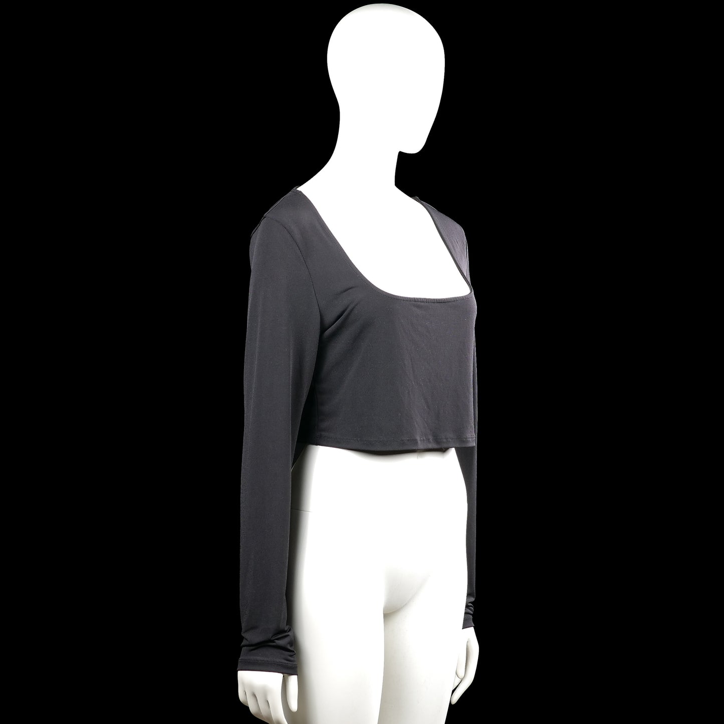 Long-sleeve top - Black - Size XL