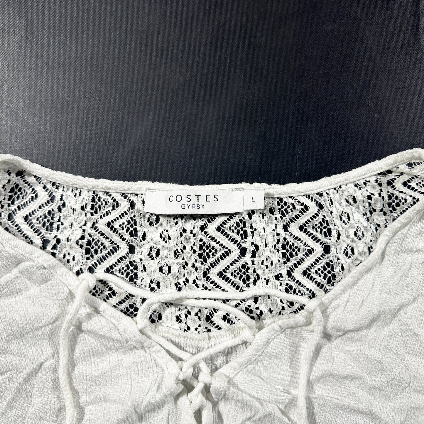 Blouse - White - Size L