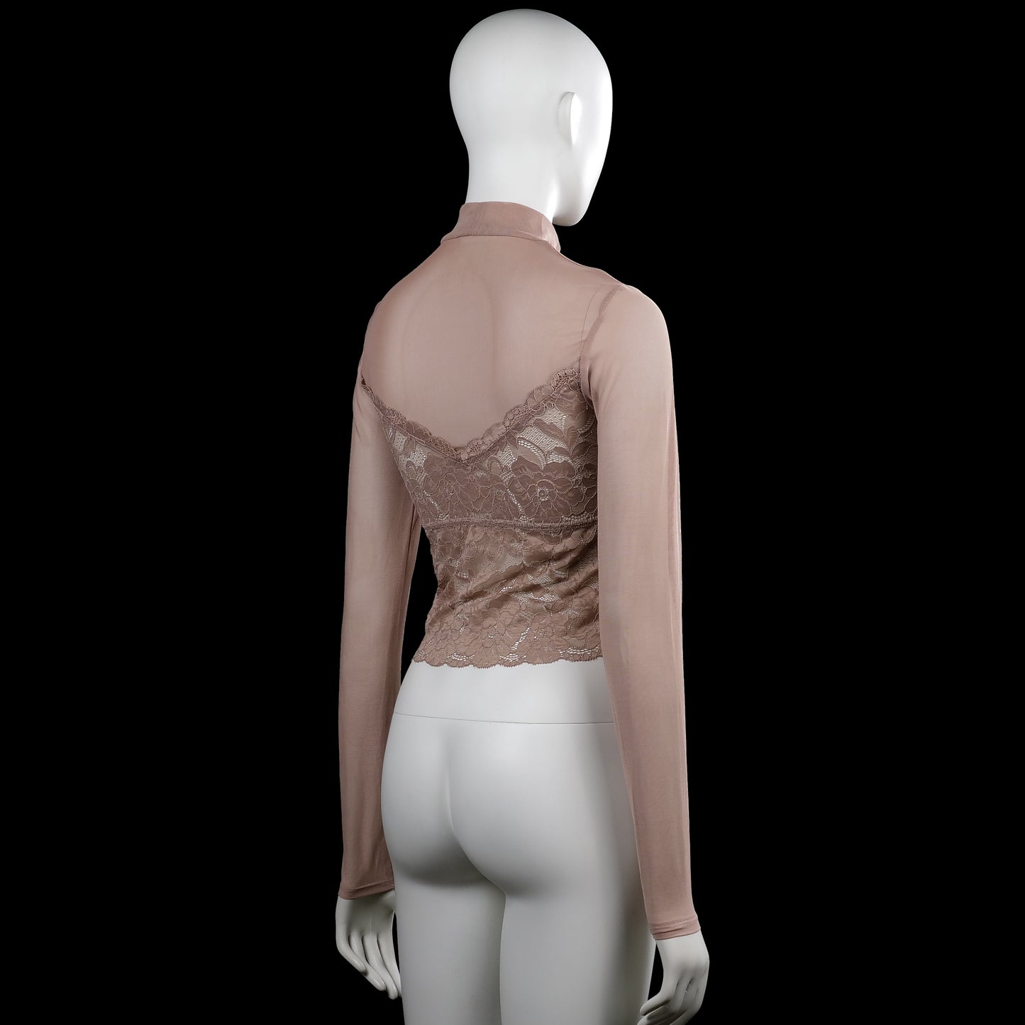 Turtleneck - Taupe - Size S
