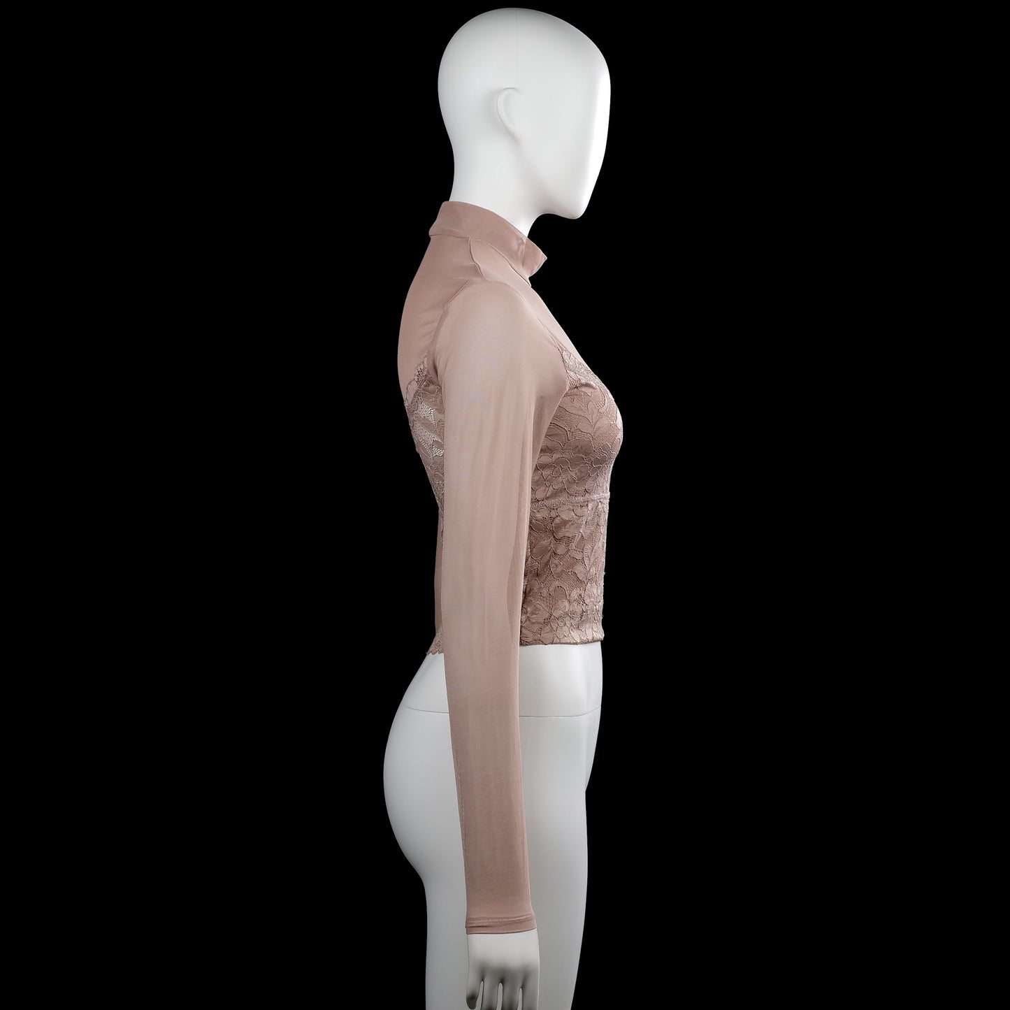 Turtleneck - Taupe - Size S