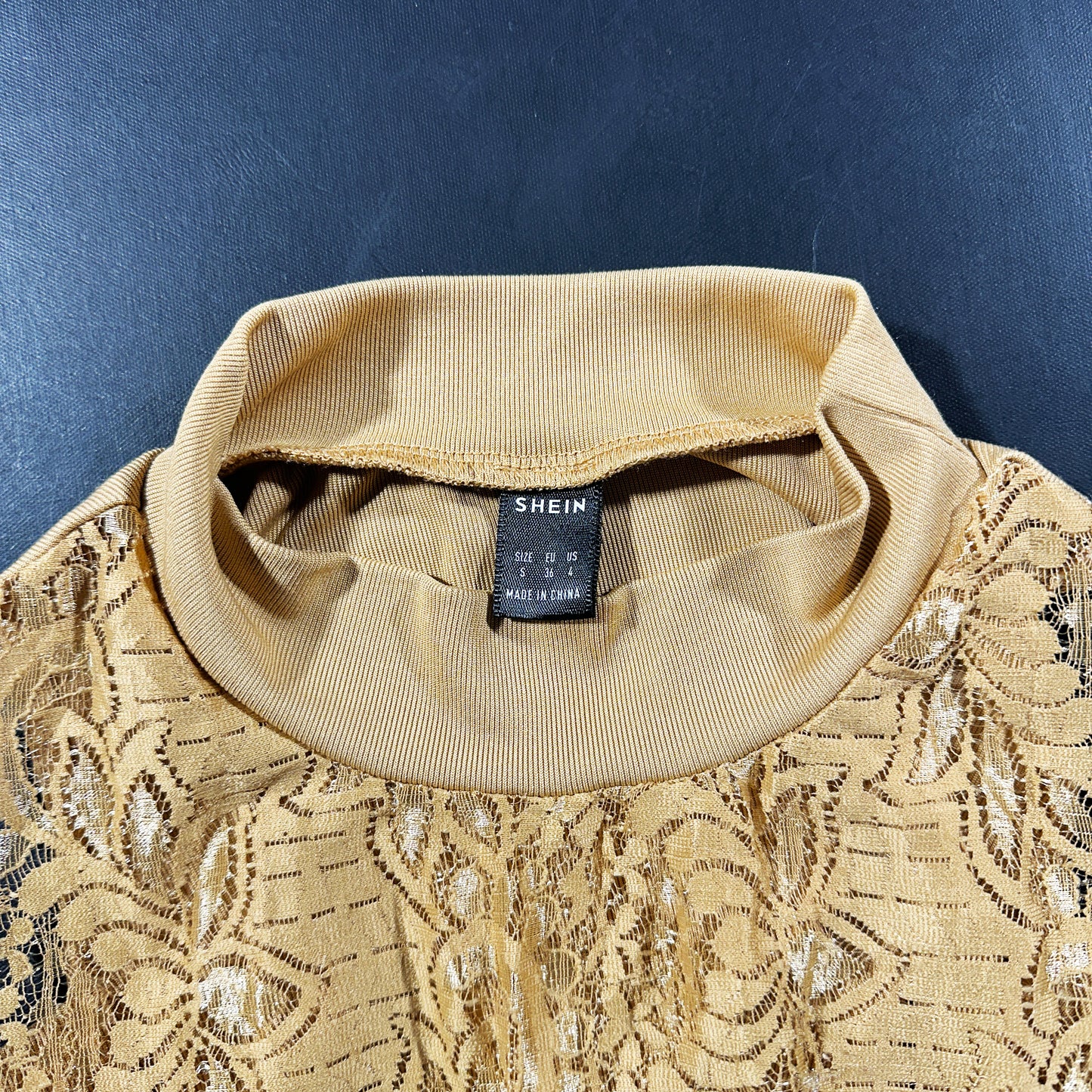 Long-sleeve top - Camel - Size S