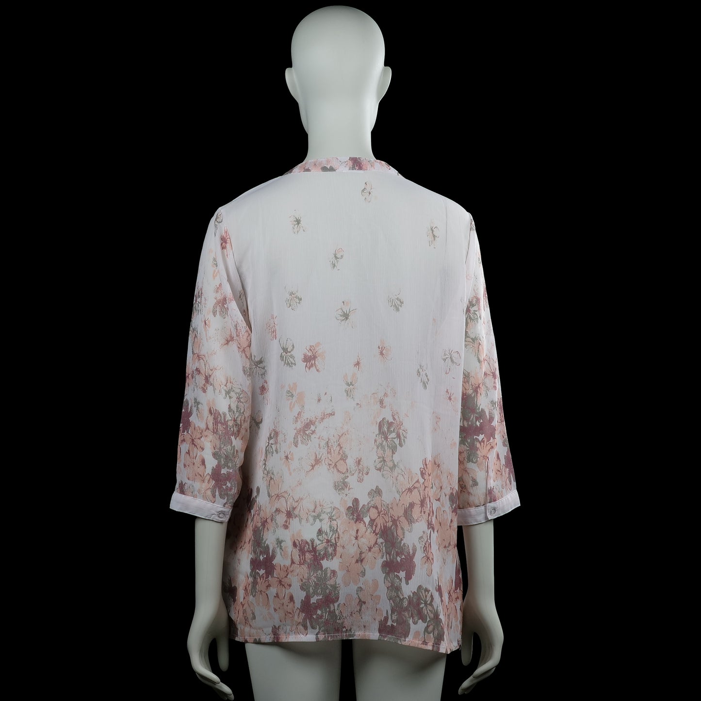 Tunic - White & Pink - Size 40