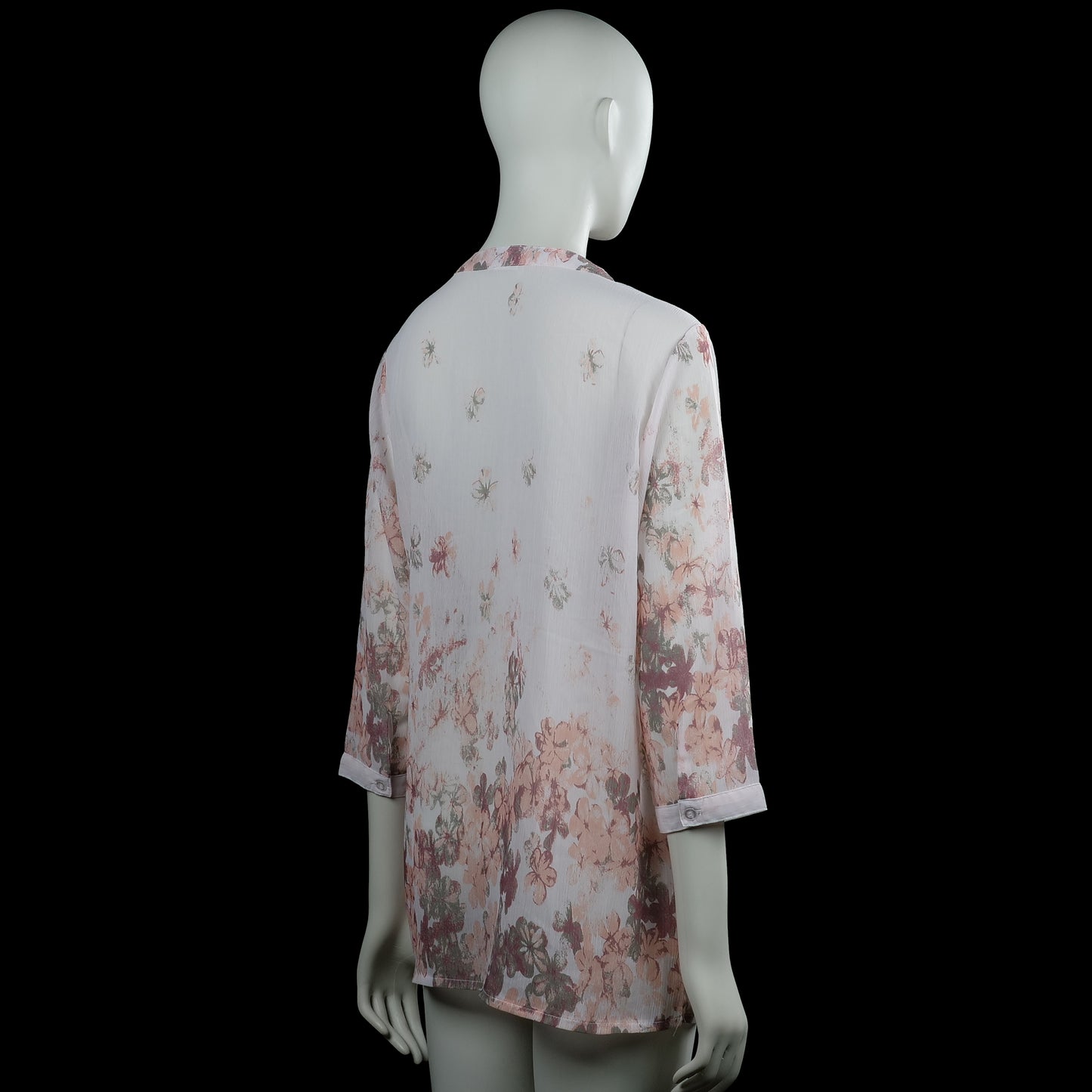 Tunic - White & Pink - Size 40