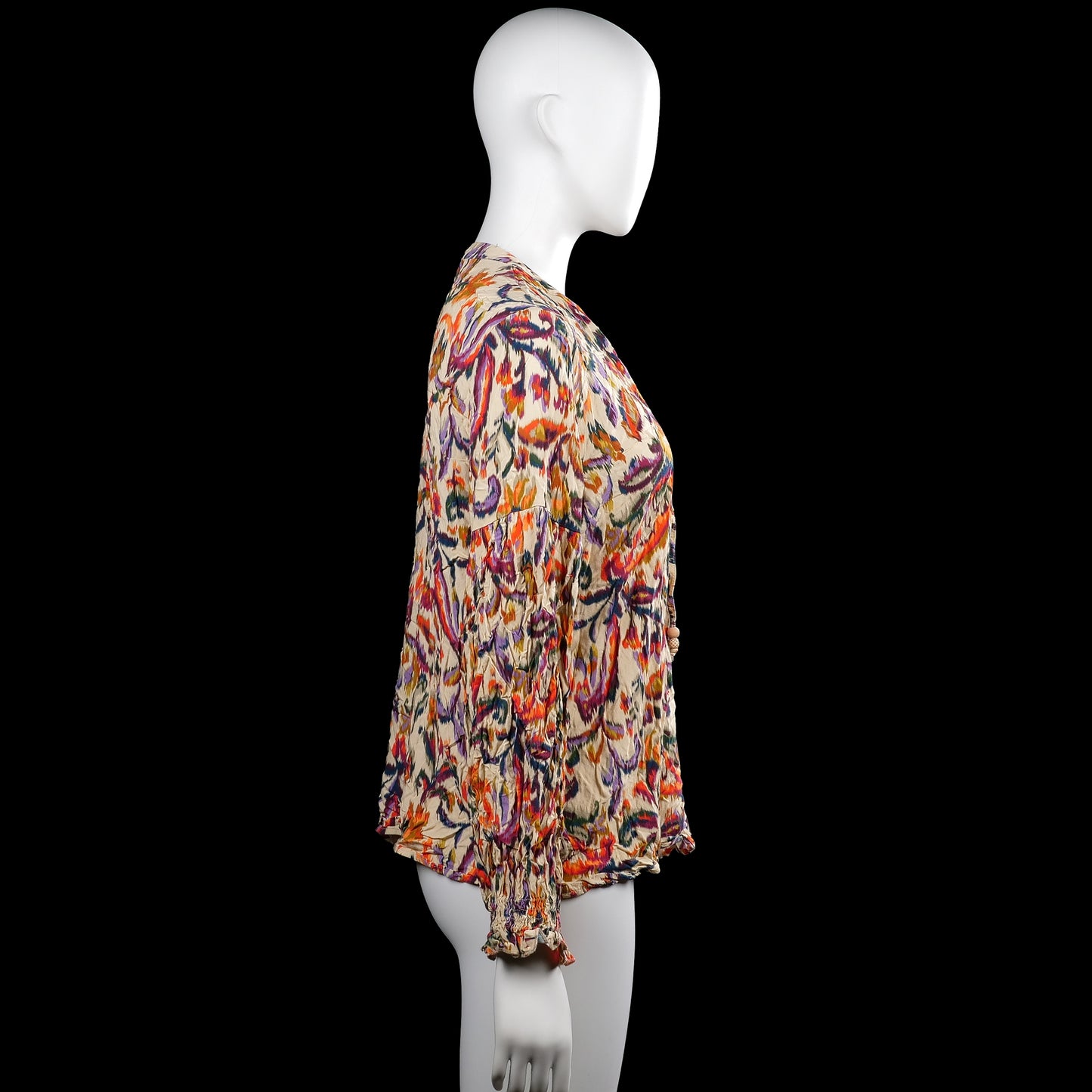 Blouse - Multicolored - Size XL