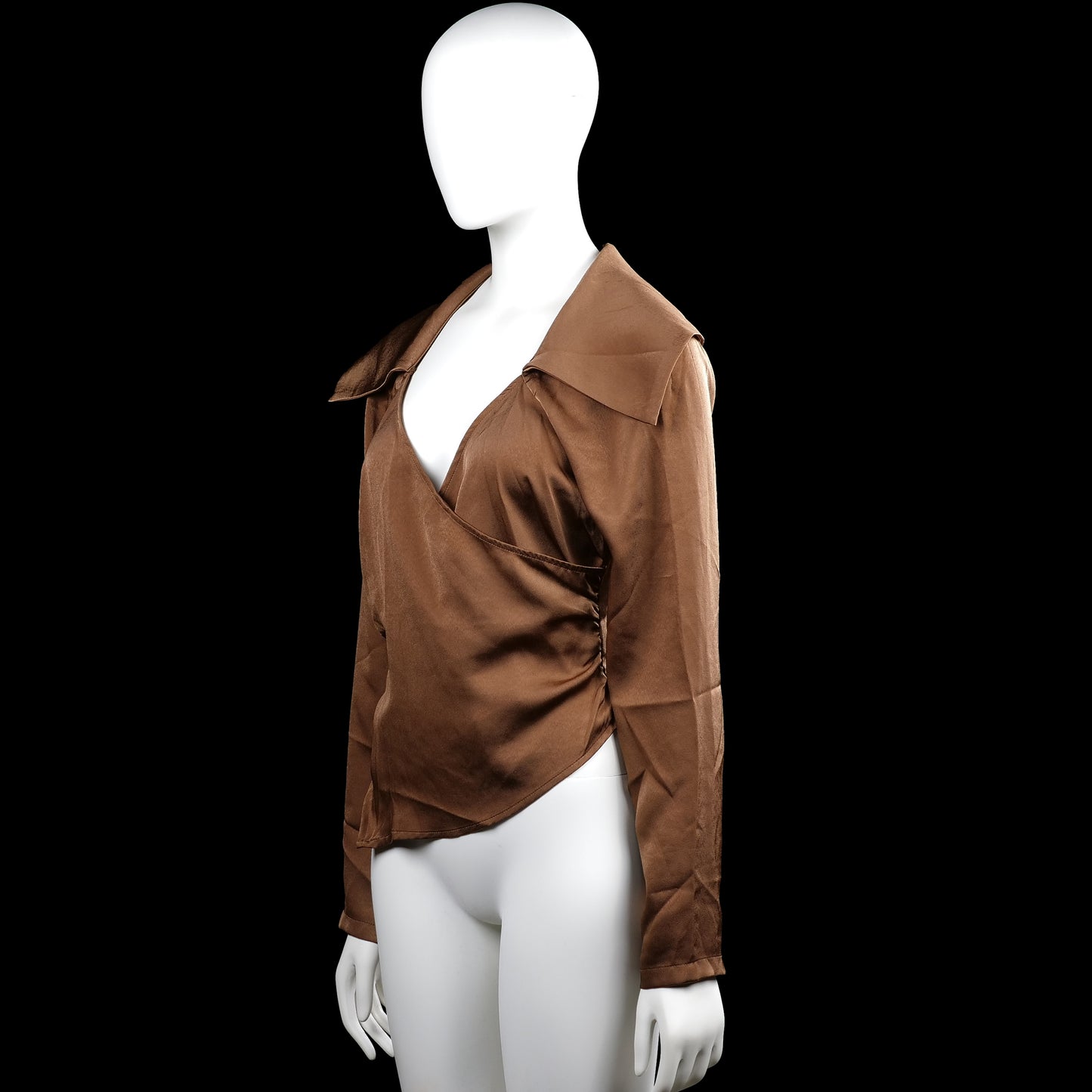 Blouse - Brown - Size M