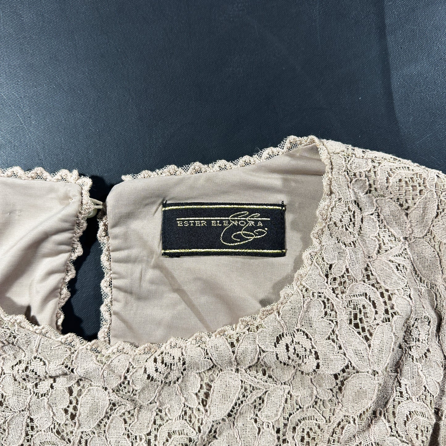 Long-sleeve top - Taupe - Size M