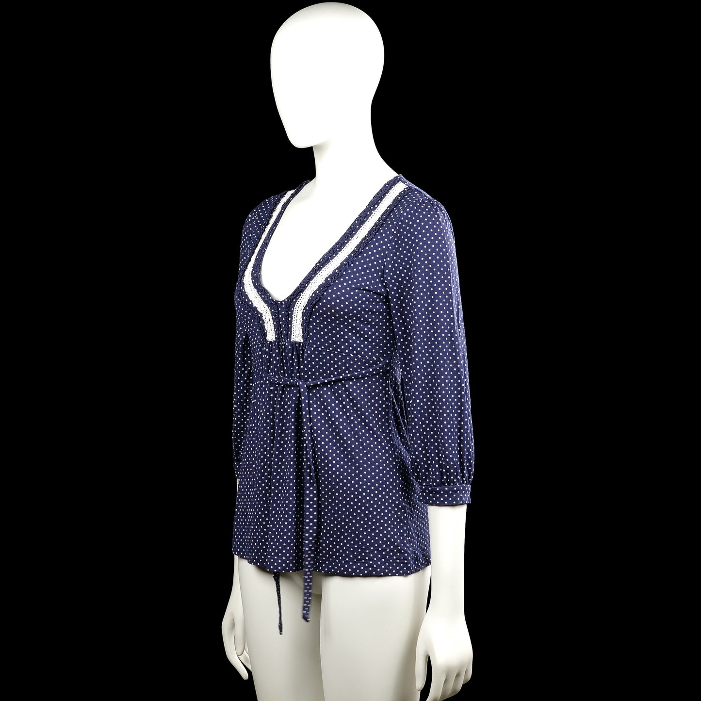 Tunic - Navy & White - Size XS