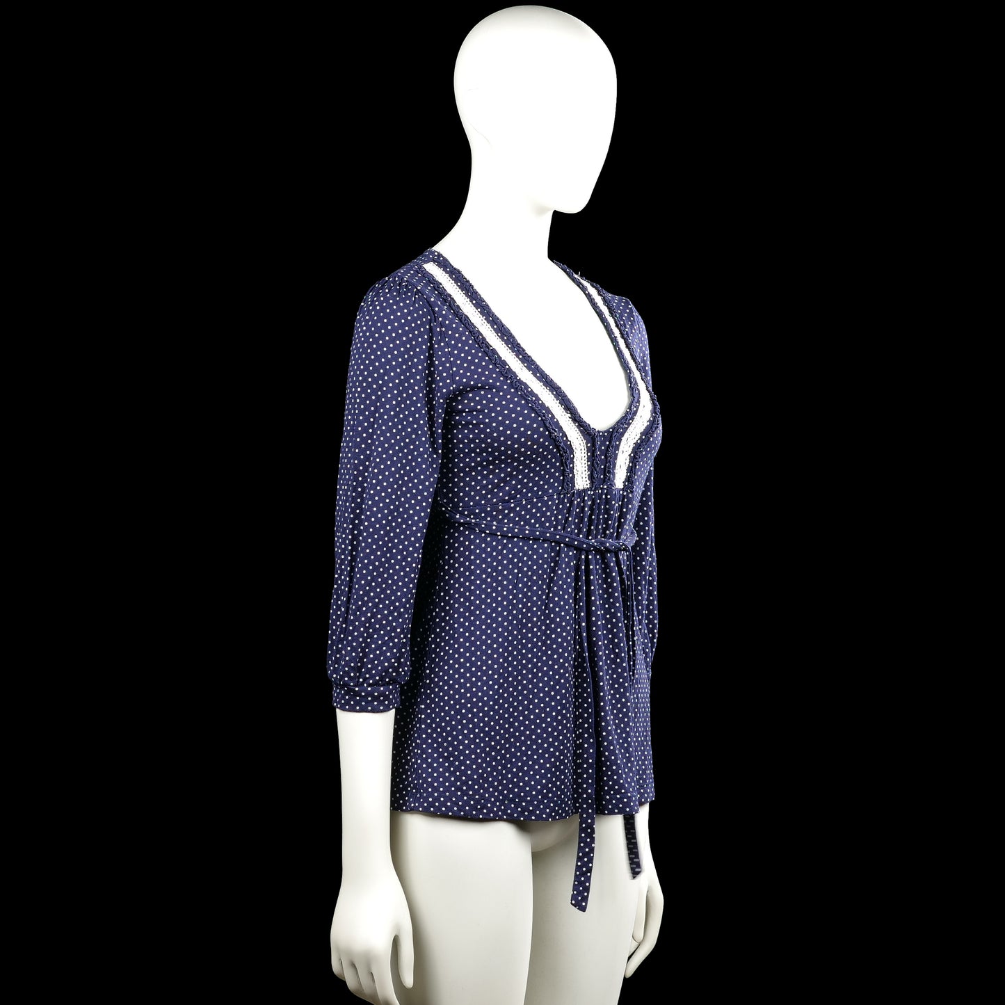 Tunic - Navy & White - Size XS