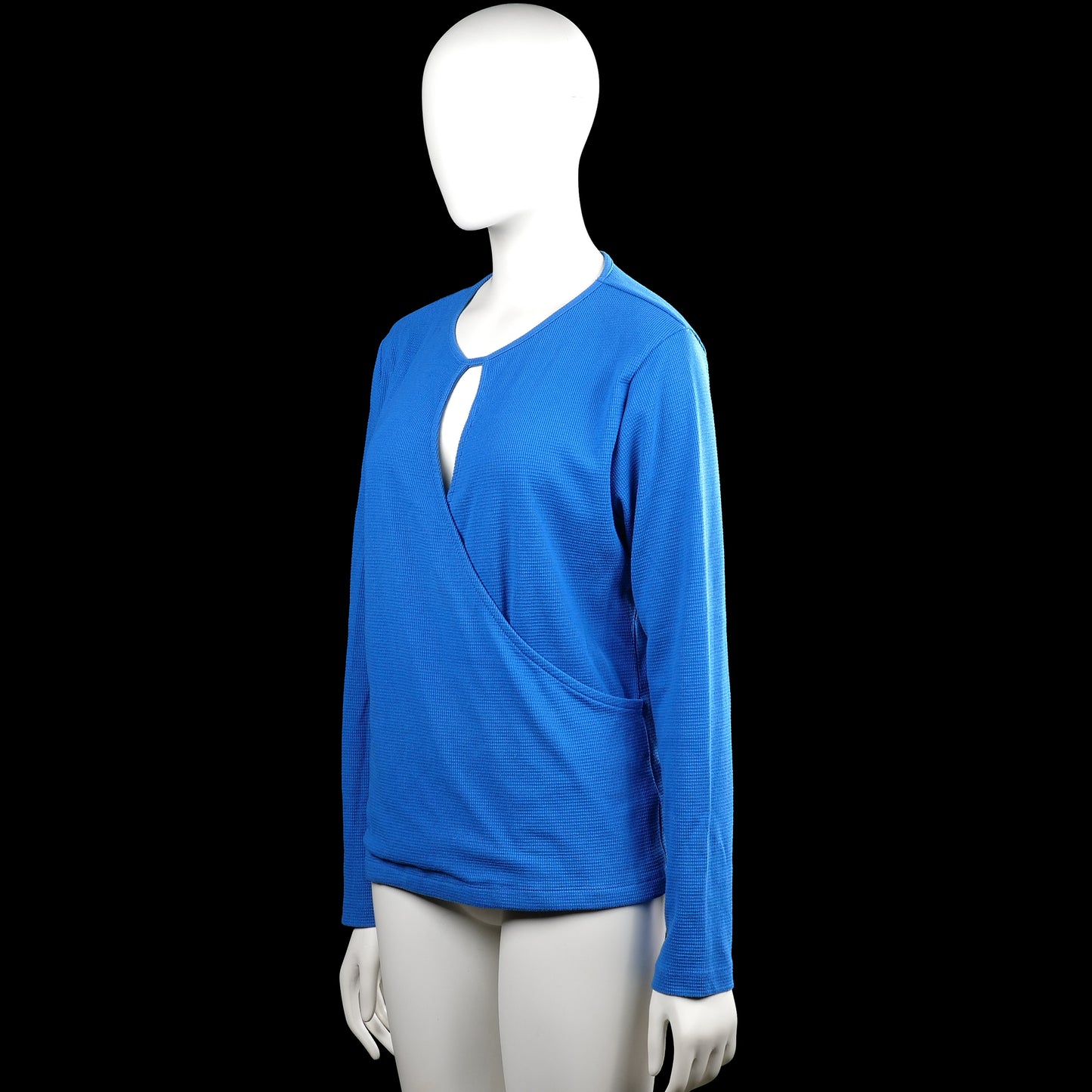Long-sleeve top - Royal Blue - Size 40, 42