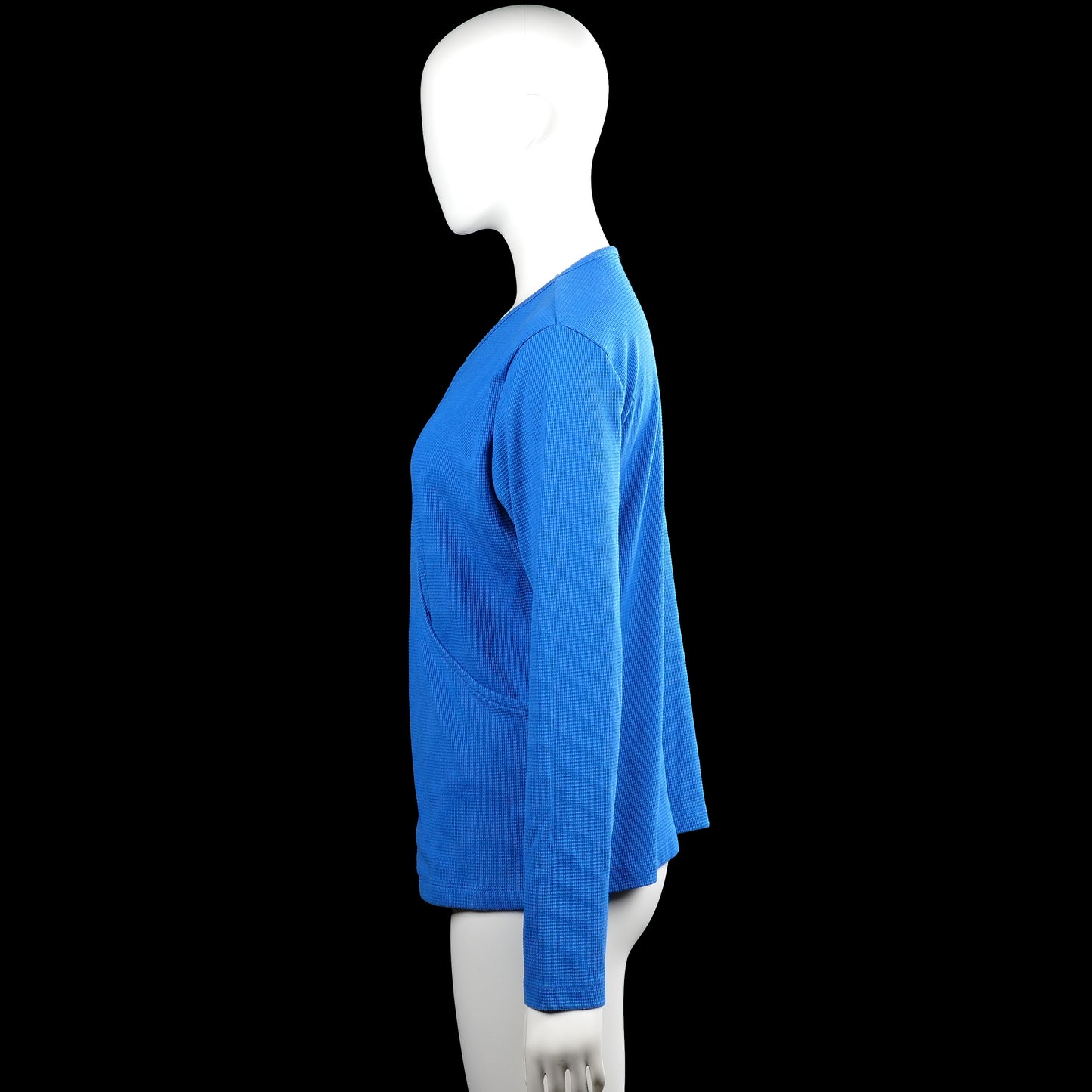 Long-sleeve top - Royal Blue - Size 40, 42