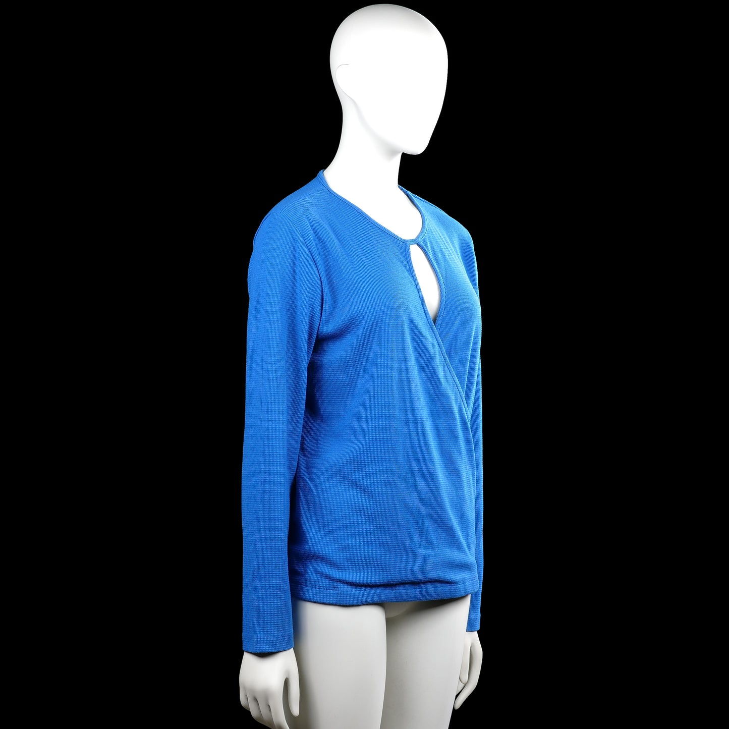 Long-sleeve top - Royal Blue - Size 40, 42