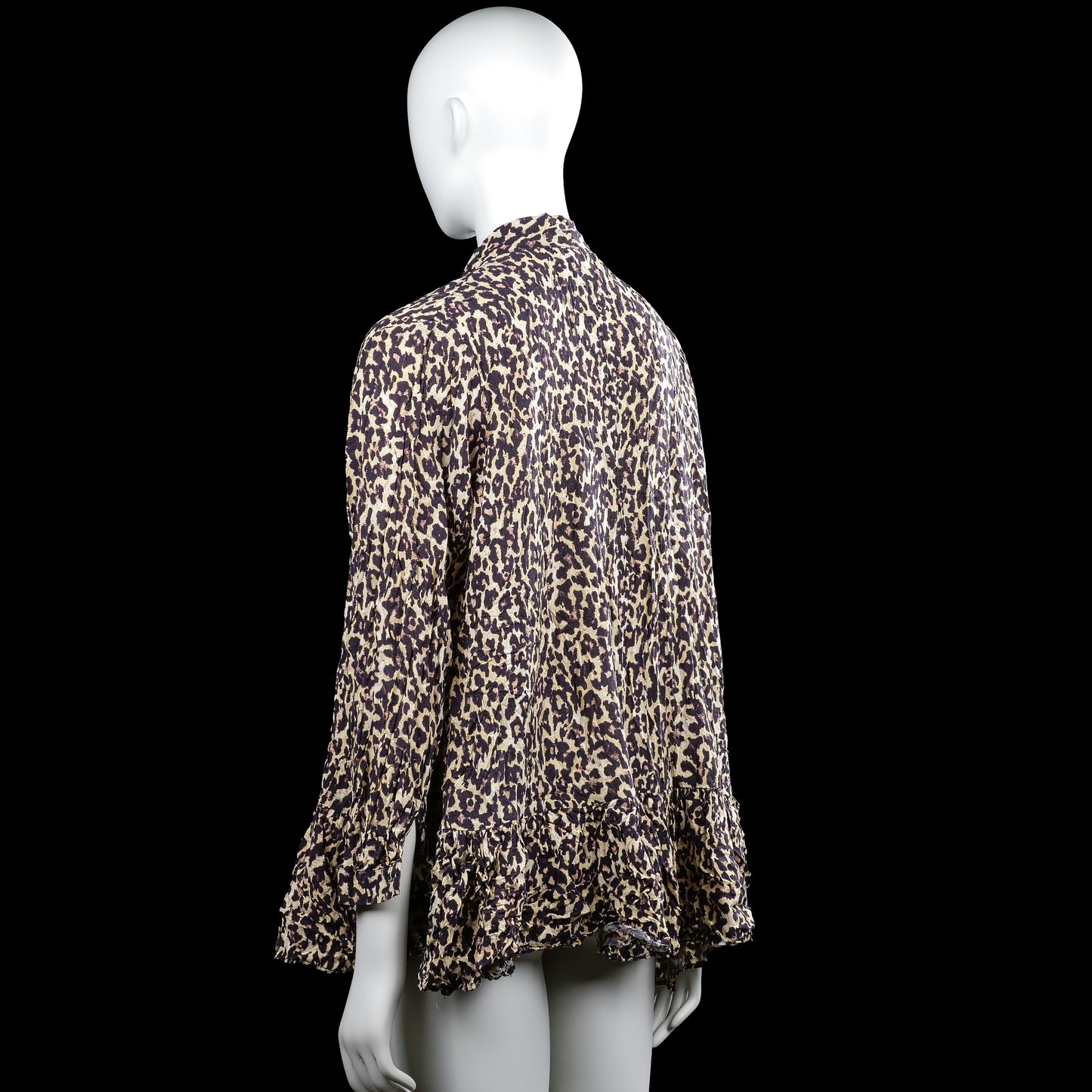 Tunic - Beige & Black - Size M