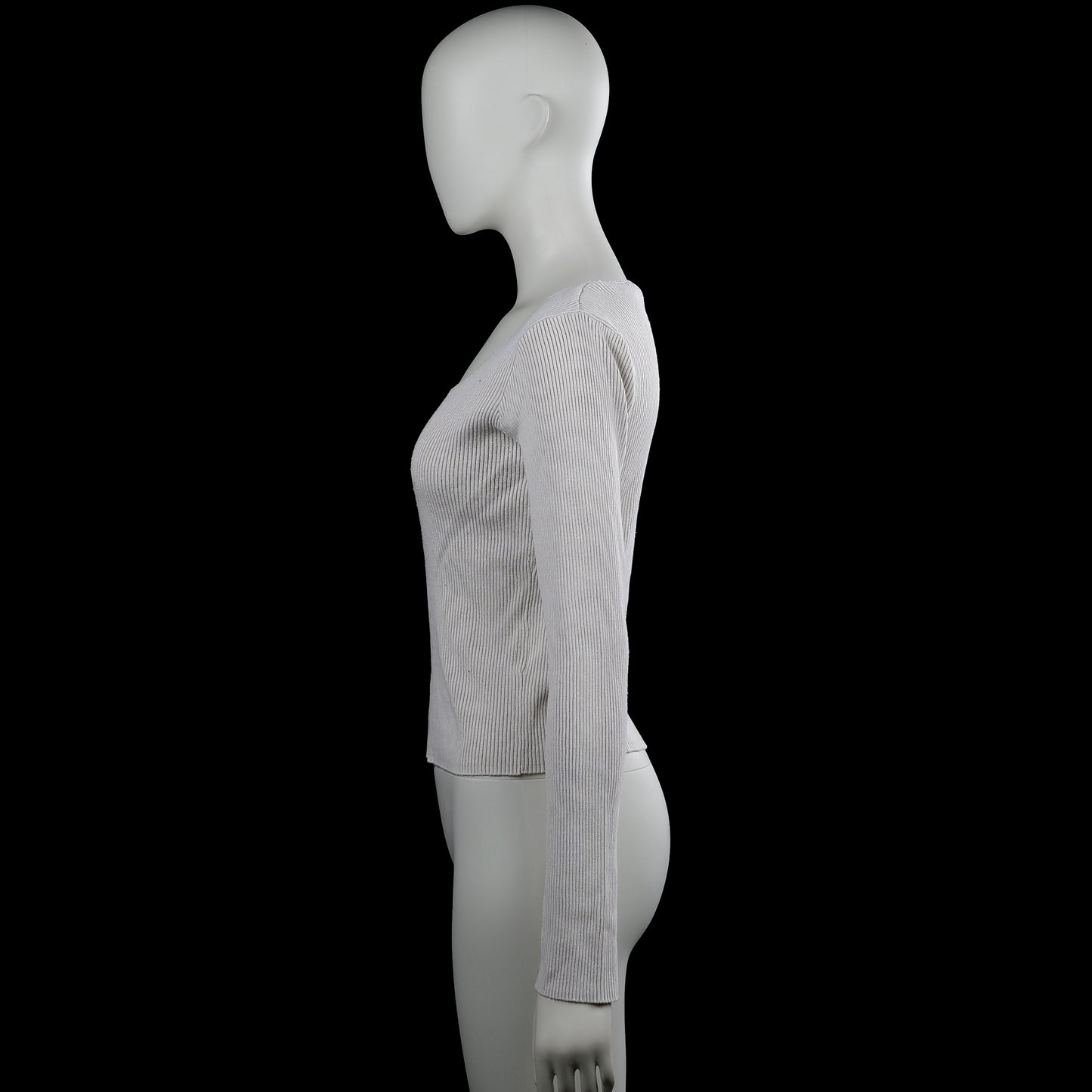 Long-sleeve top - Light Gray - Size 170