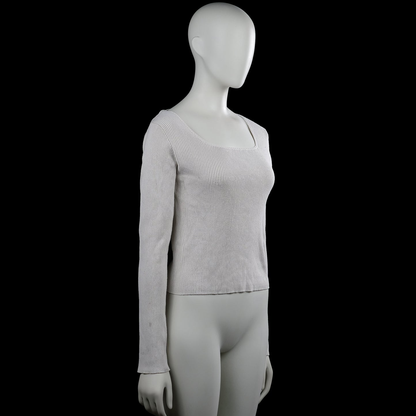 Long-sleeve top - Light Gray - Size 170