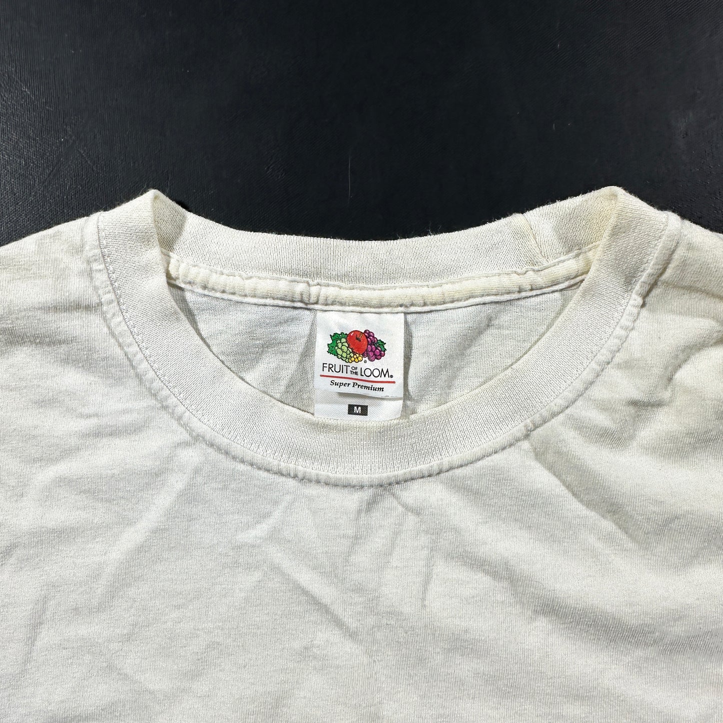 Long-sleeve top - White & Black - Size M