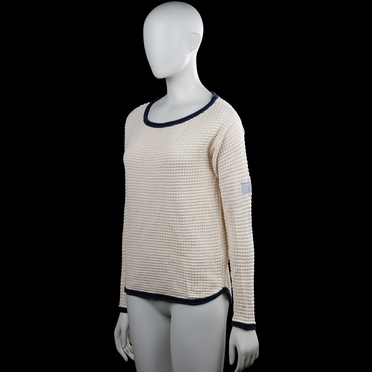 Sweater - Ivory & Navy - Size XS