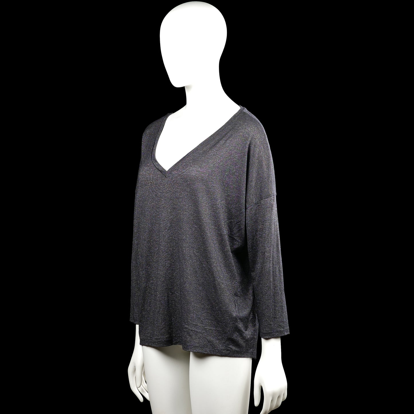 Long-sleeve top - Dark Gray - Size S