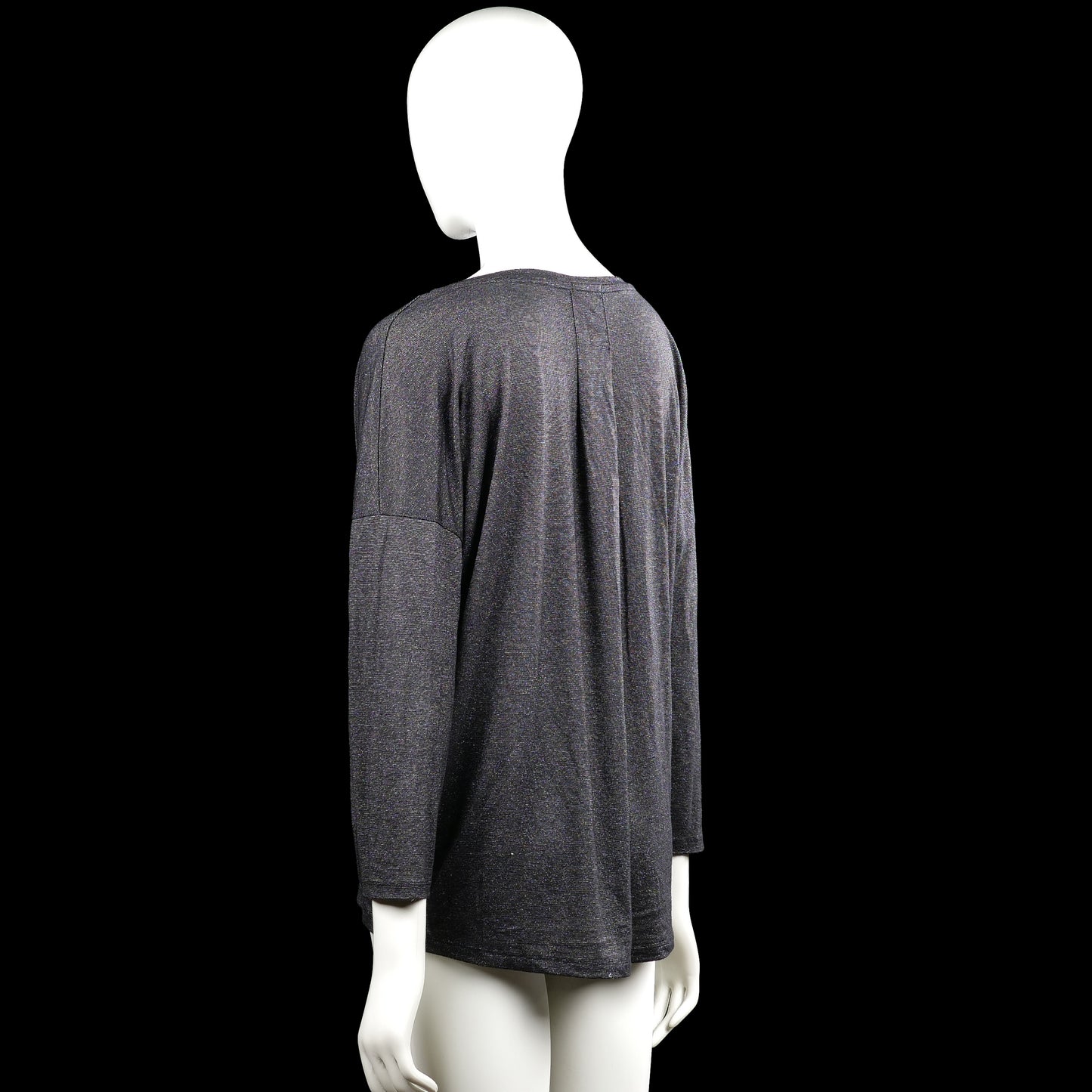 Long-sleeve top - Dark Gray - Size S