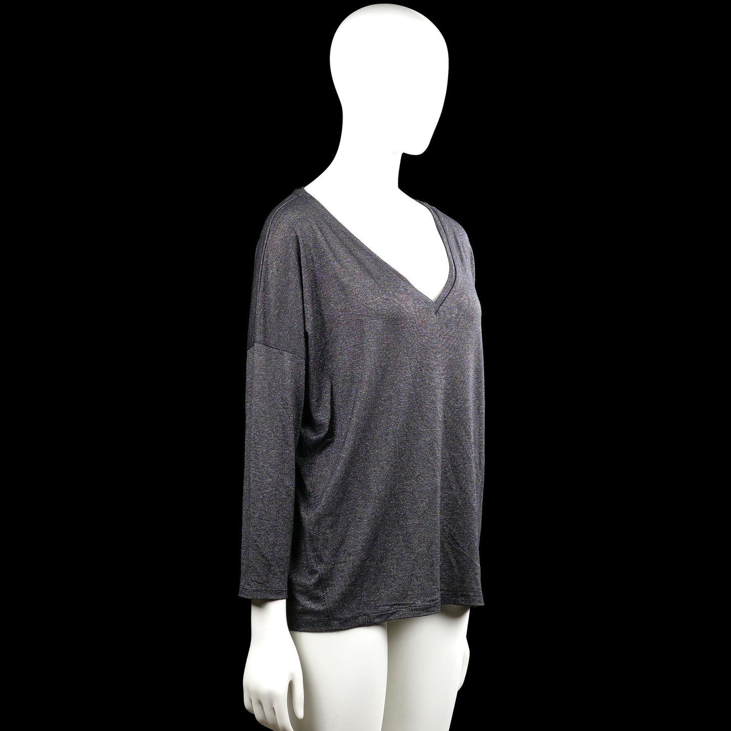 Long-sleeve top - Dark Gray - Size S