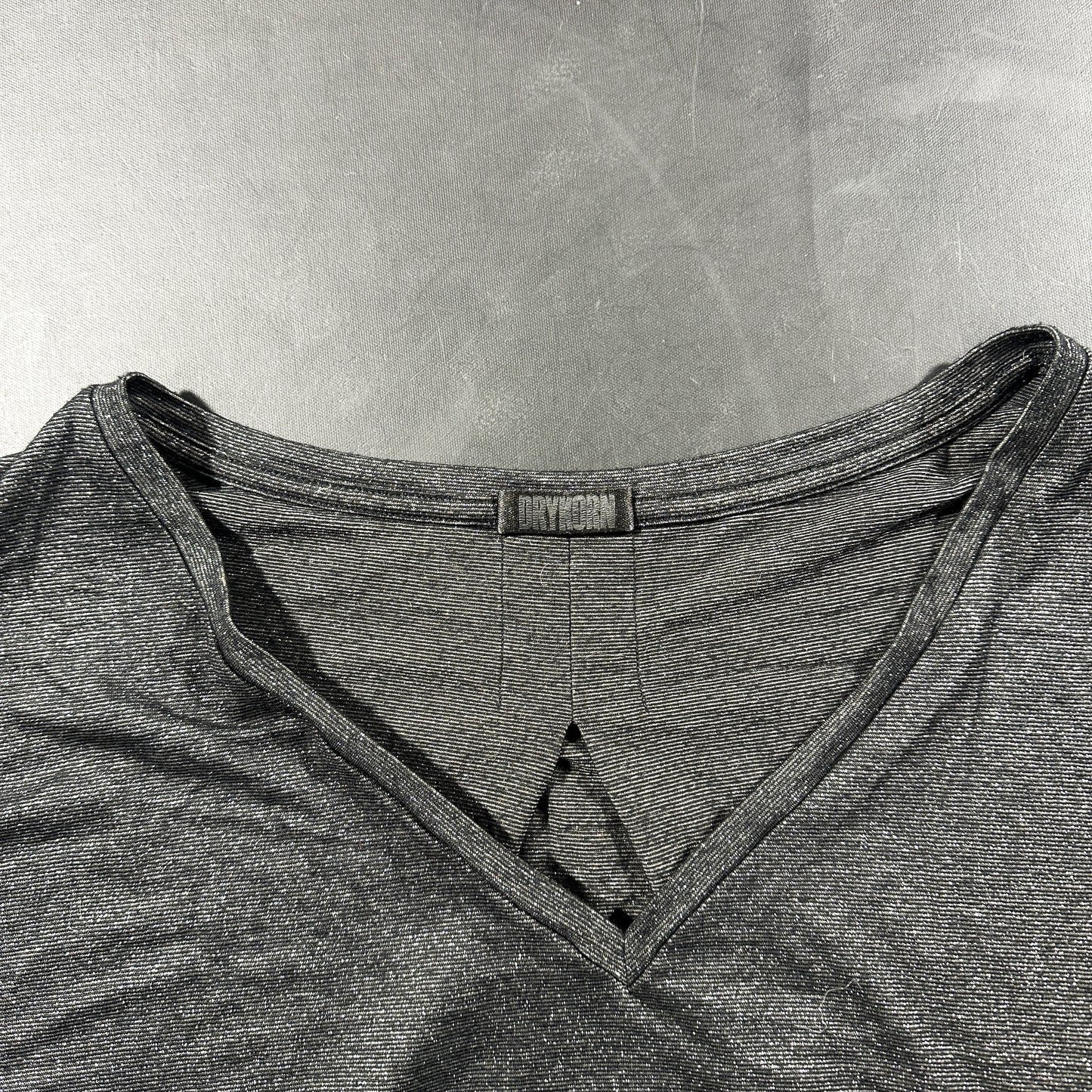 Long-sleeve top - Dark Gray - Size S