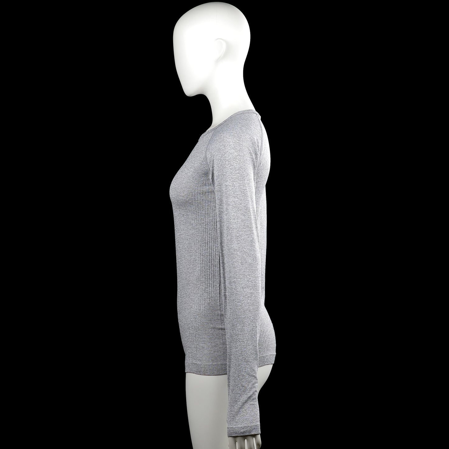 Long-sleeve top - Light Gray - Size 34, 36