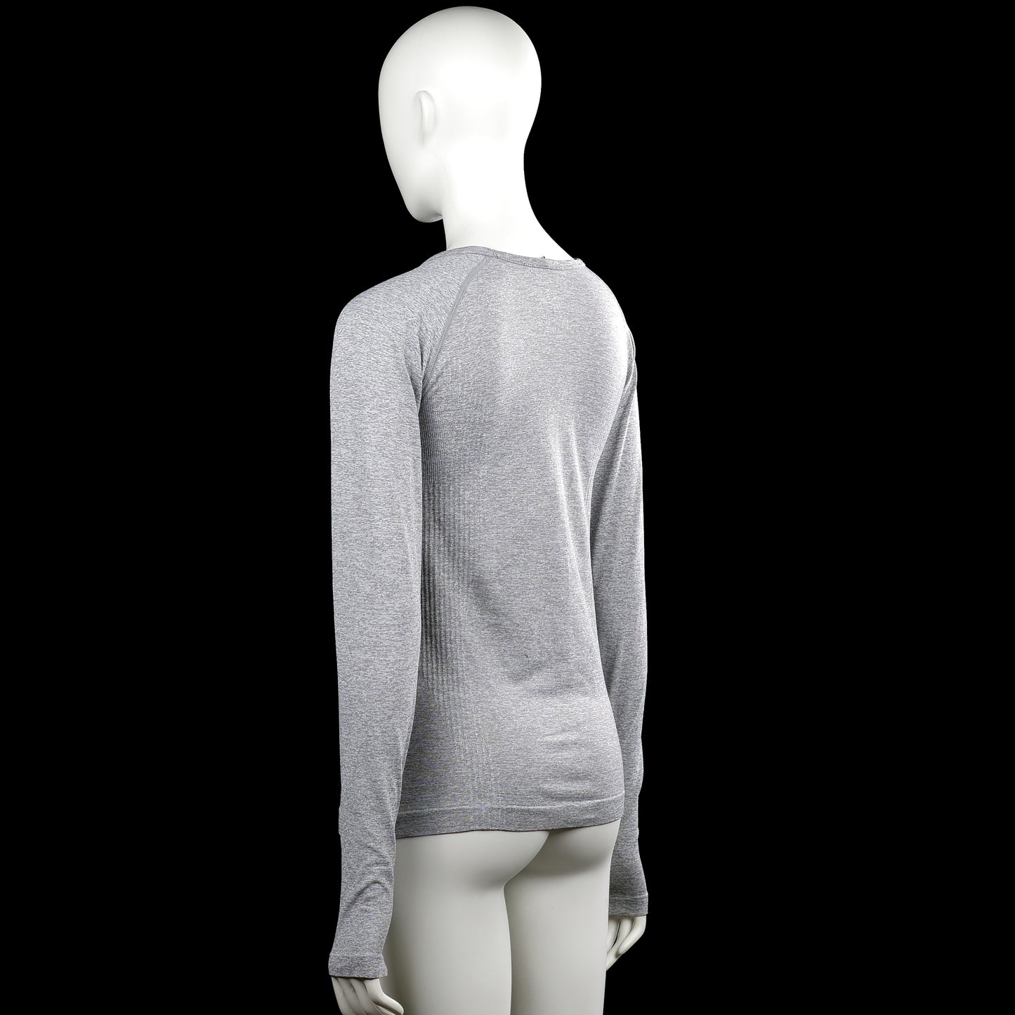 Long-sleeve top - Light Gray - Size 34, 36
