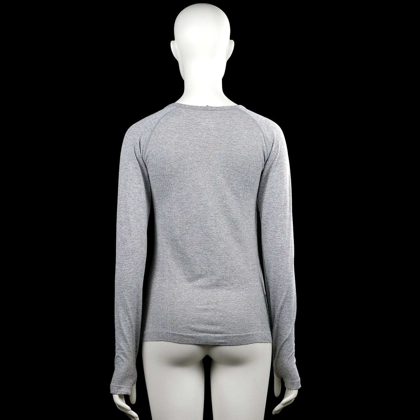 Long-sleeve top - Light Gray - Size 34, 36