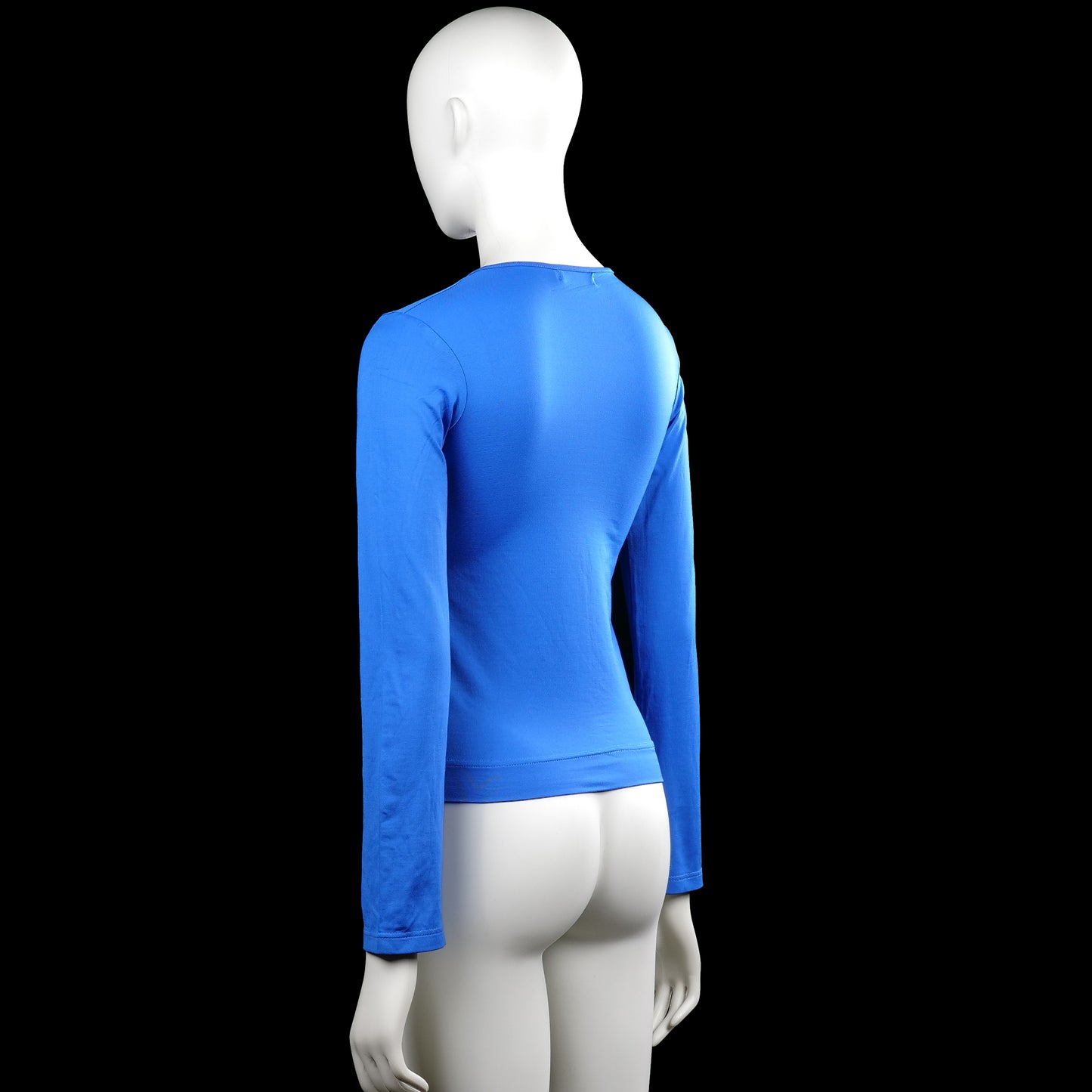 Long-sleeve top - Royal Blue - Size S