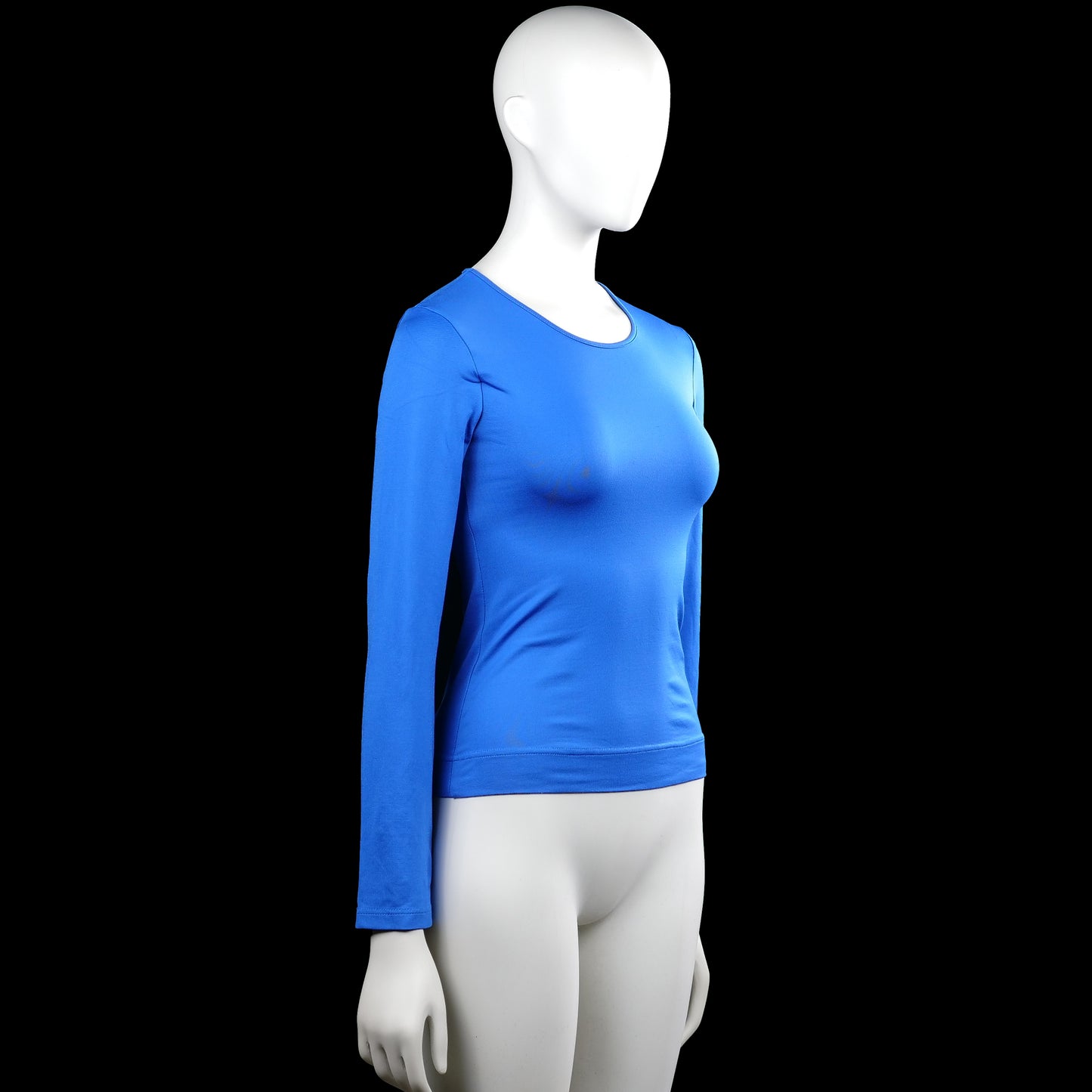 Long-sleeve top - Royal Blue - Size S