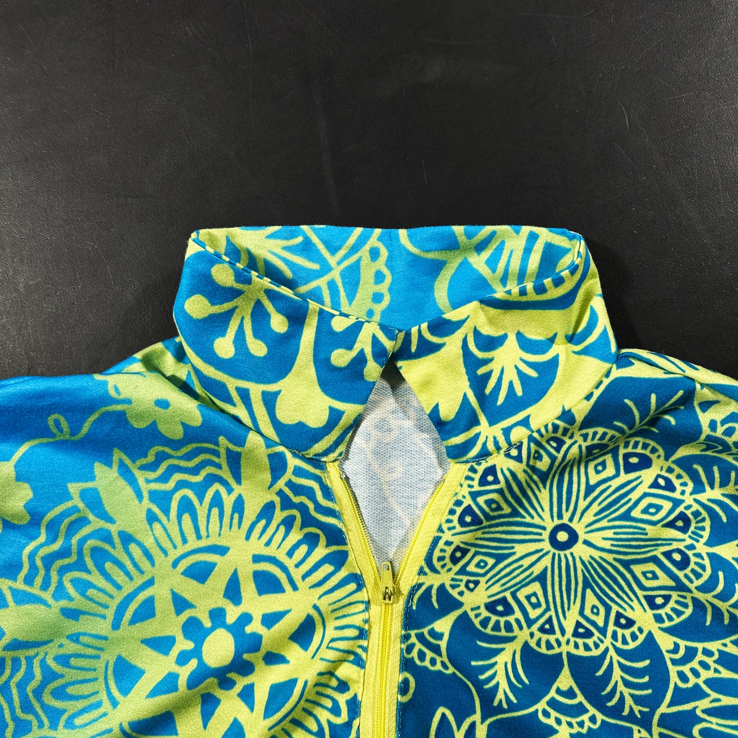 Tunic - Turquoise & Beige - Size XL