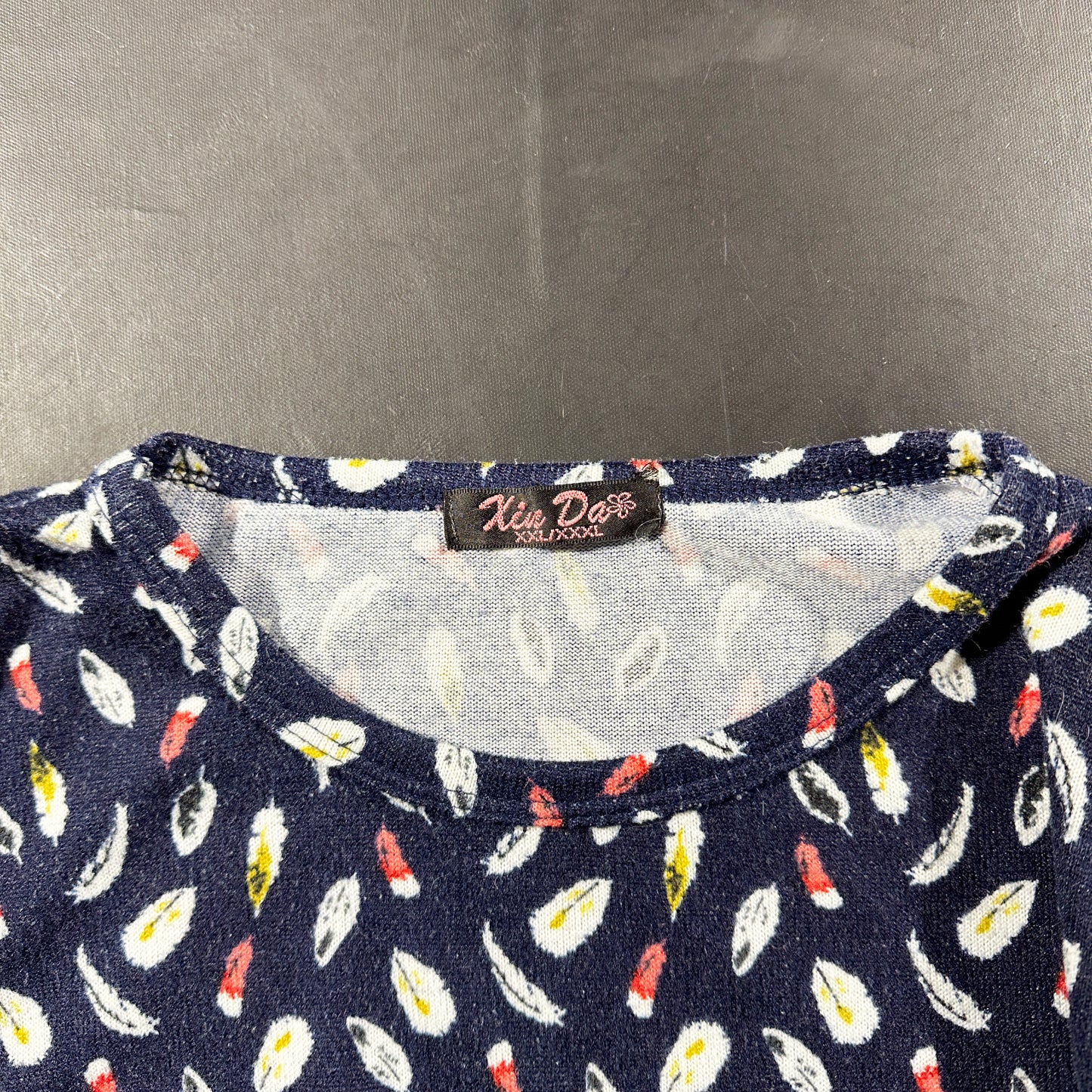 Tunic - Navy & White - Size XXL, XXXL