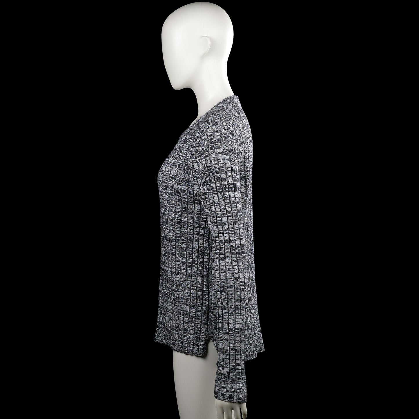 Sweater - Gray & Black - Size M