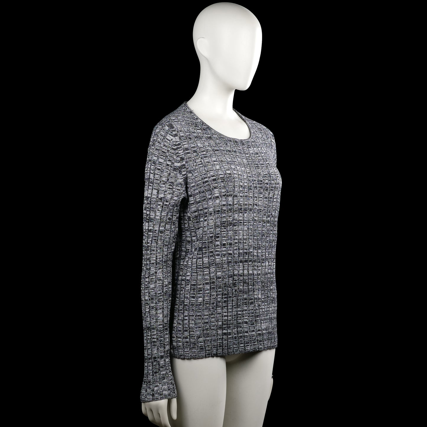 Sweater - Gray & Black - Size M