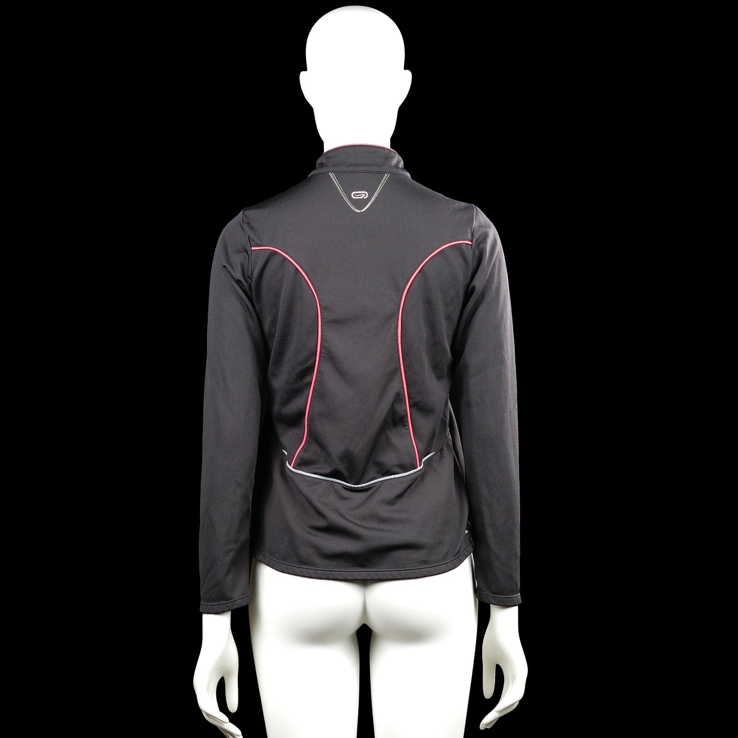 Sports top - Charcoal & Pink - Size 40