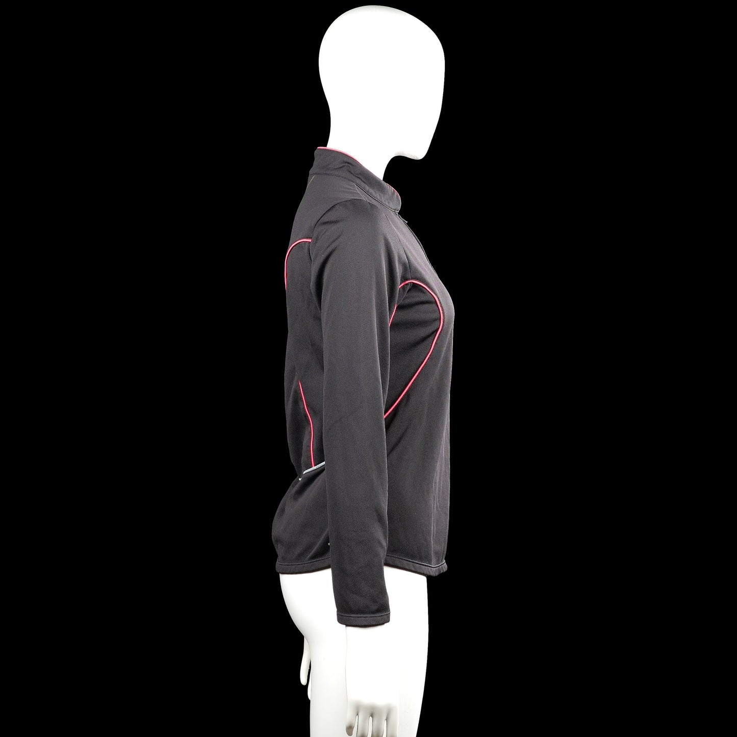 Sports top - Charcoal & Pink - Size 40