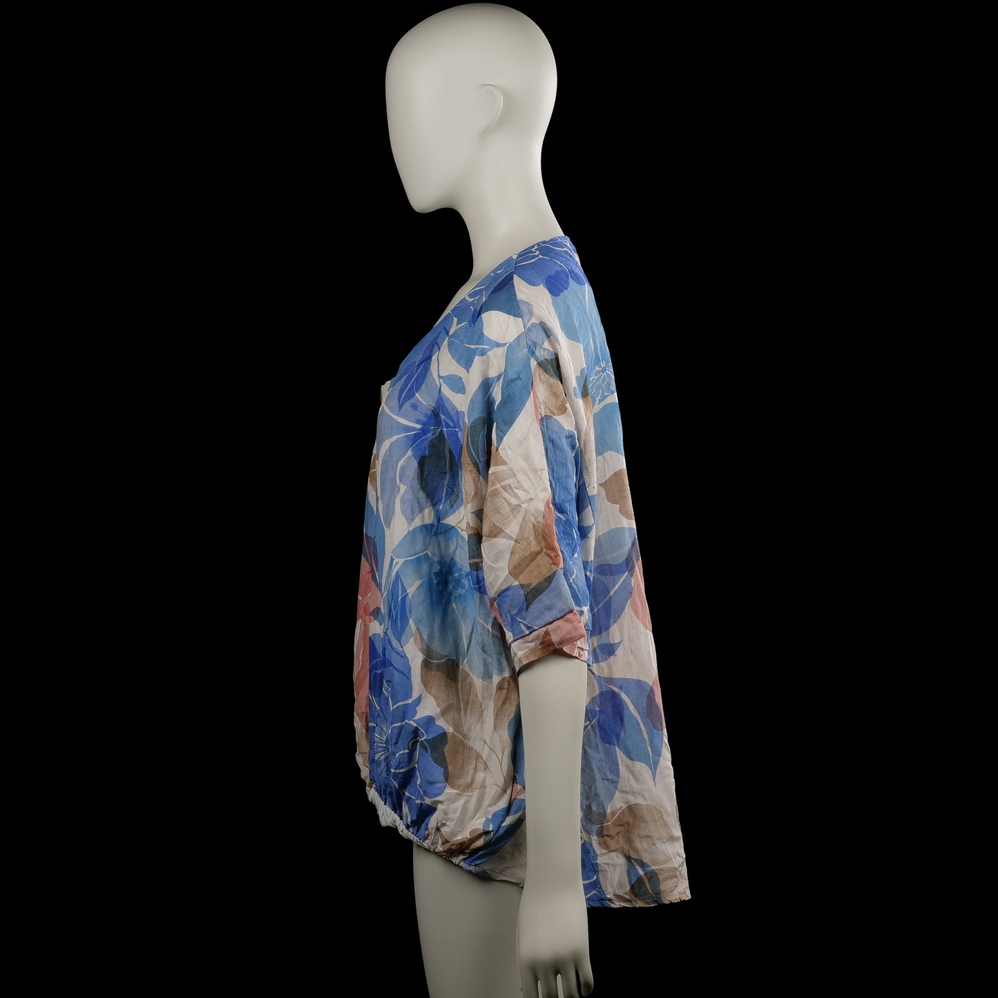 Blouse - Multicolored - Size L, XL
