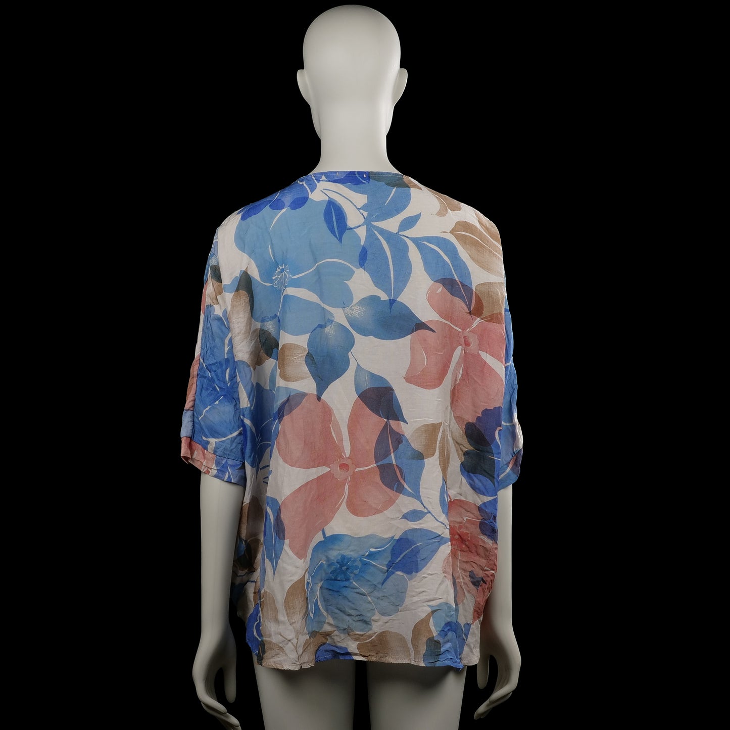 Blouse - Multicolored - Size L, XL