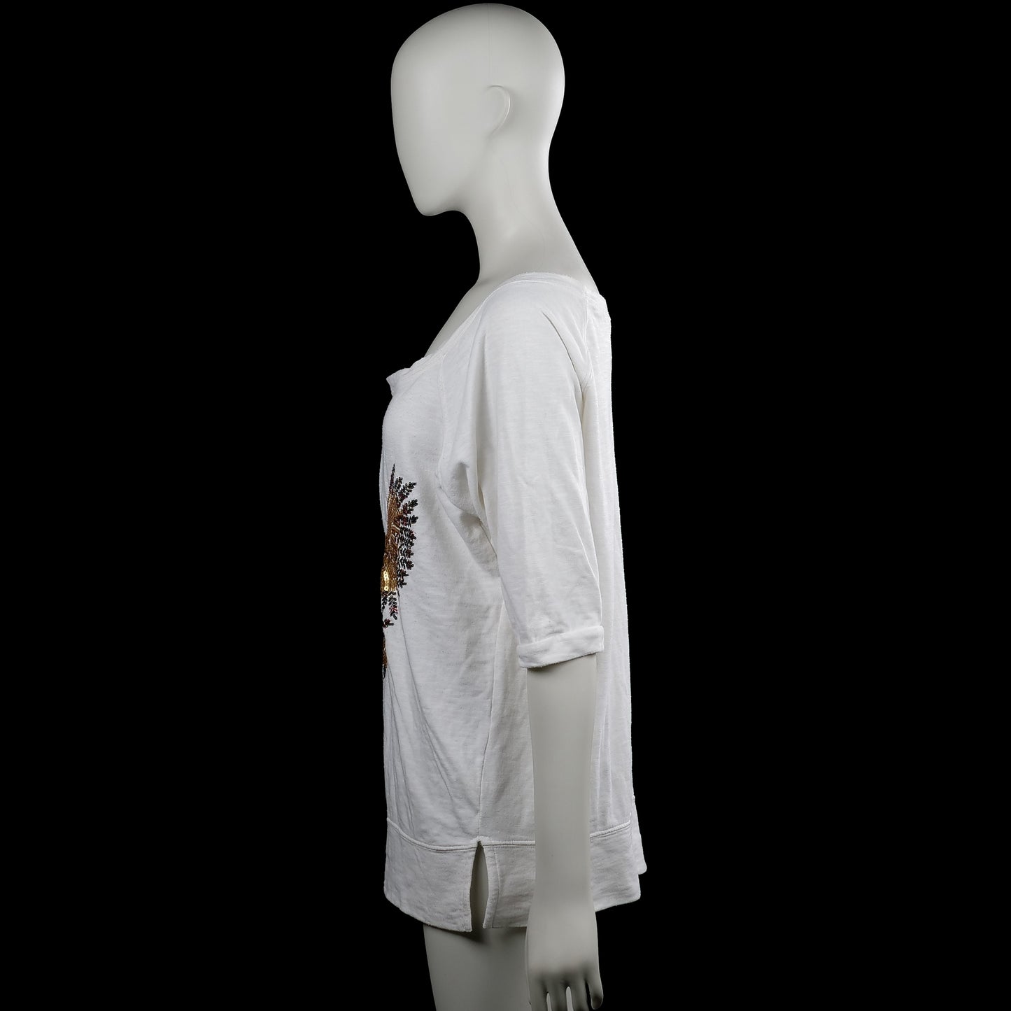 T-shirt - White - Size M