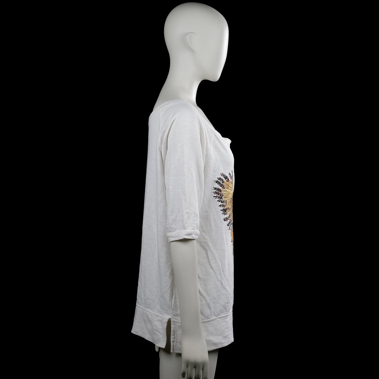 T-shirt - White - Size M