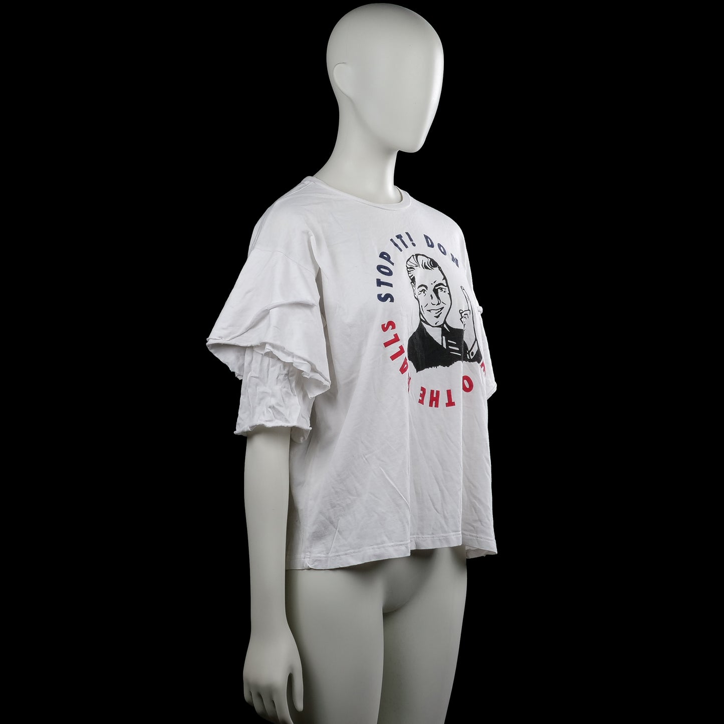 T-shirt - White - Size M