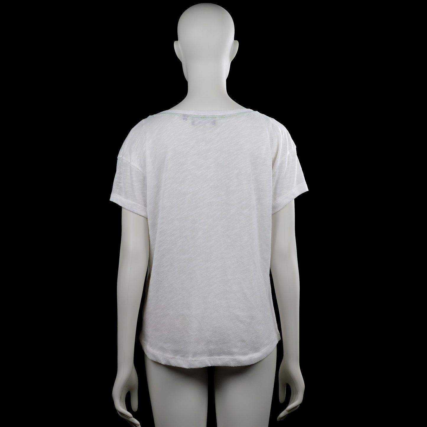 T-shirt - White & Multicolored - Size XL