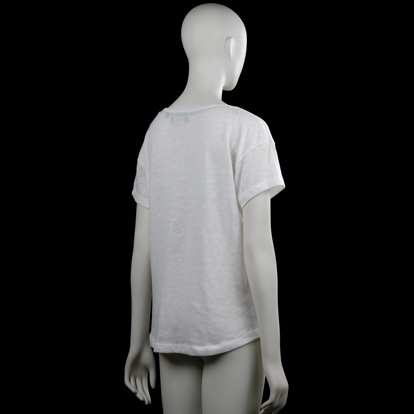 T-shirt - White & Multicolored - Size XL