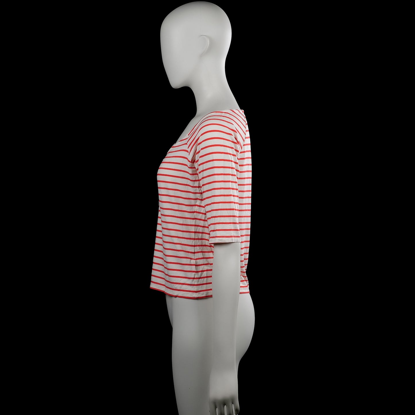 T-shirt - White & Red - Size S