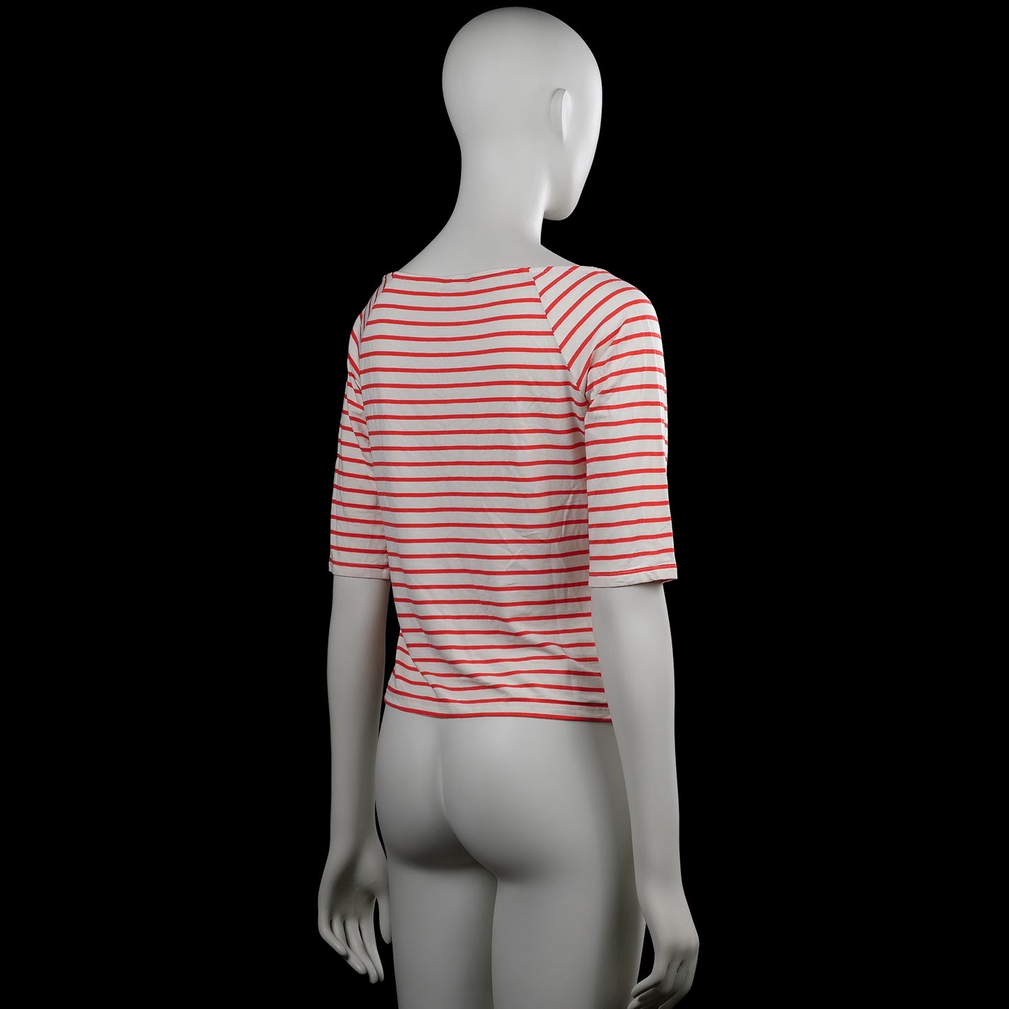 T-shirt - White & Red - Size S